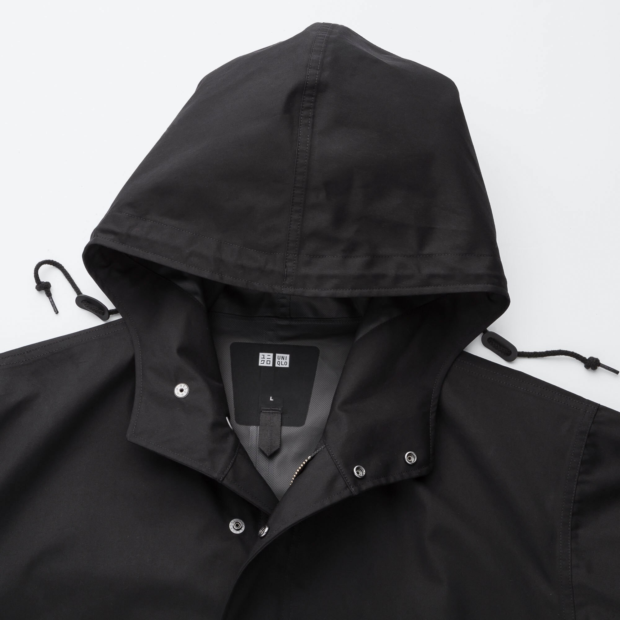 uniqlo blocktech parka fishtail