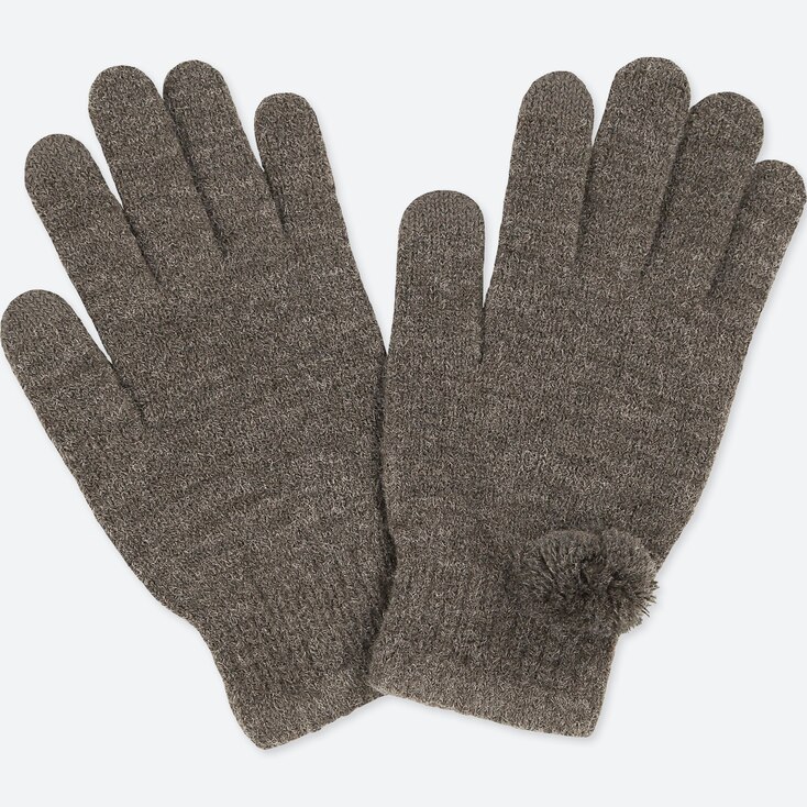 UNIQLO GIRLS HEATTECH KNITTED GLOVES StyleHint