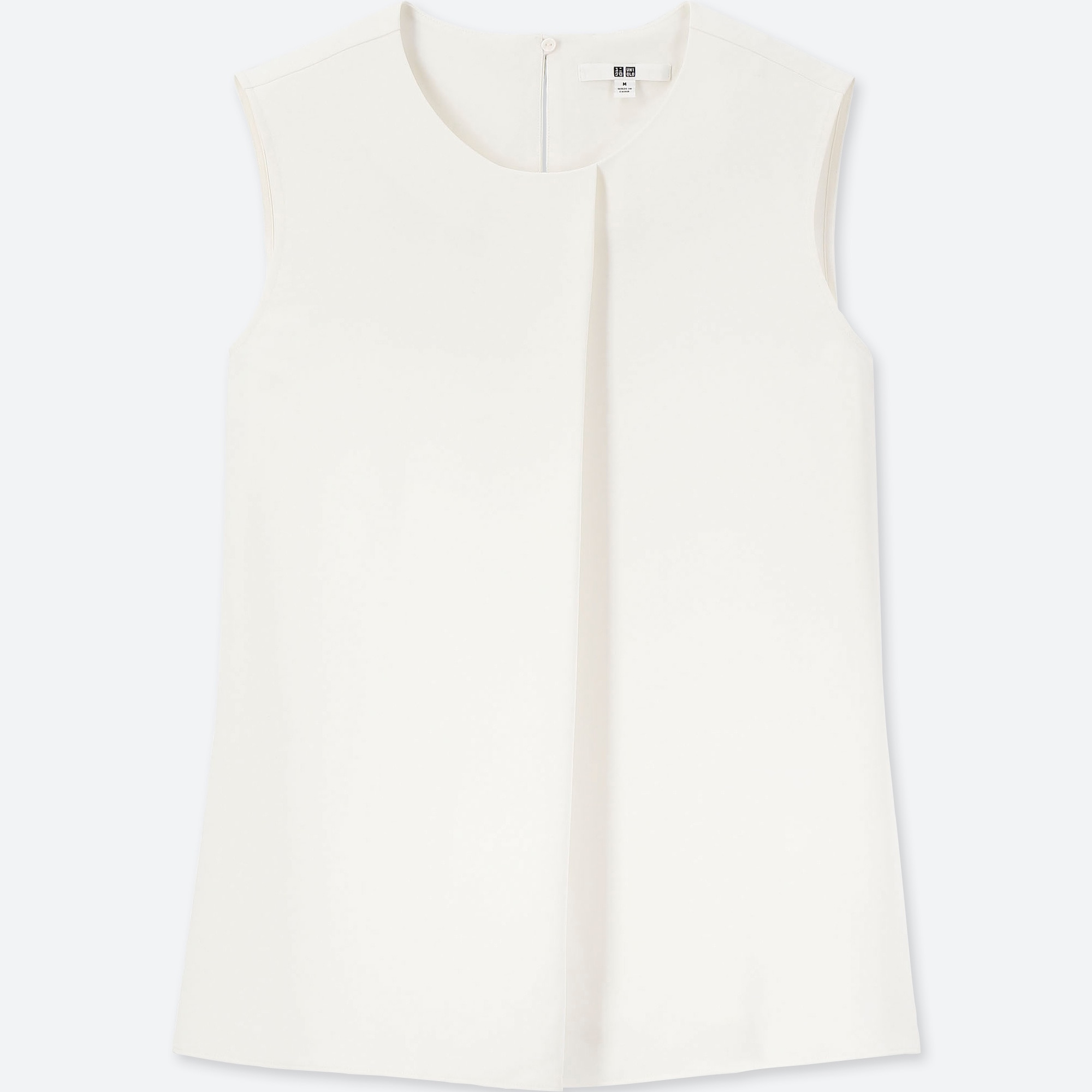 white sleeveless shirt womens