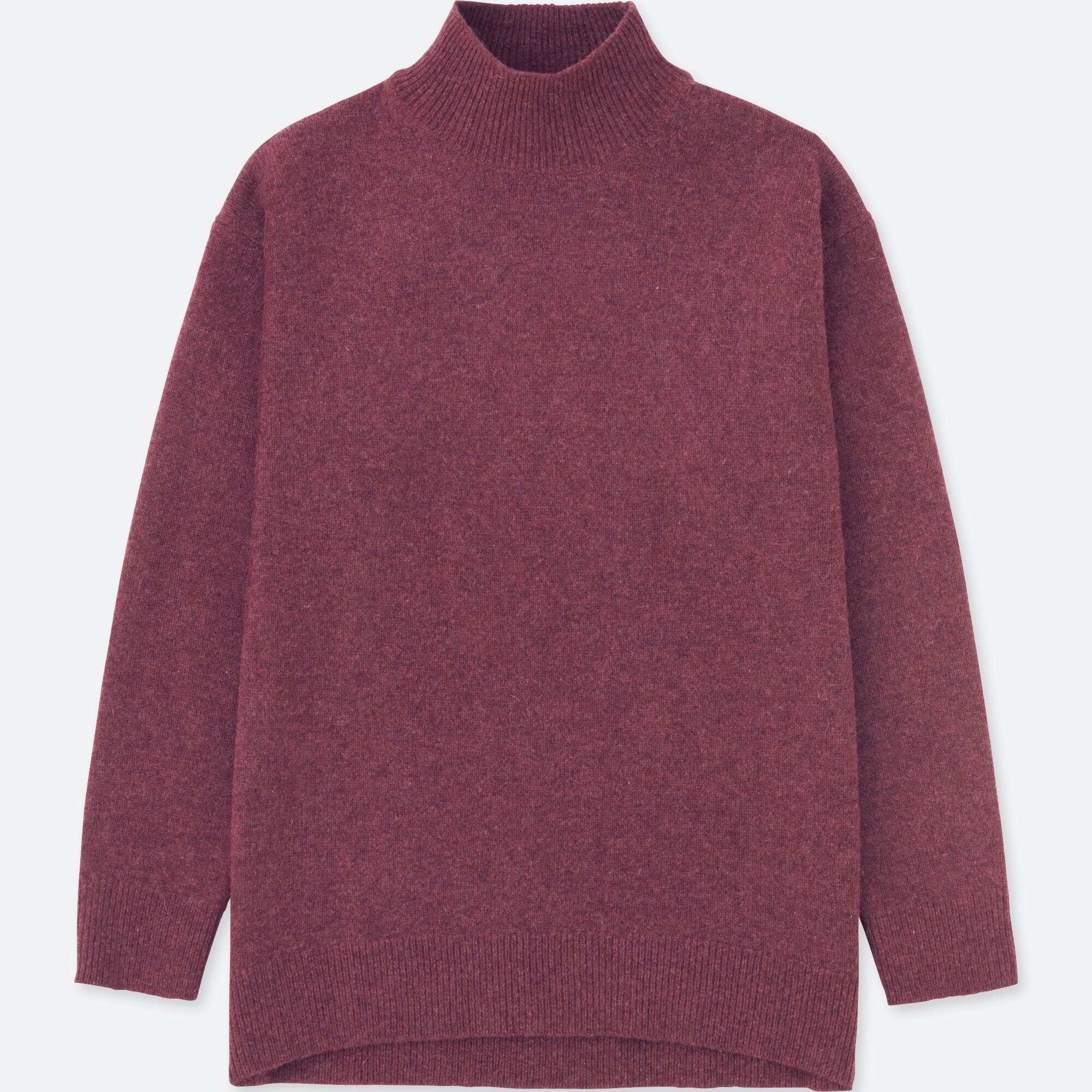 uniqlo premium lambswool turtleneck