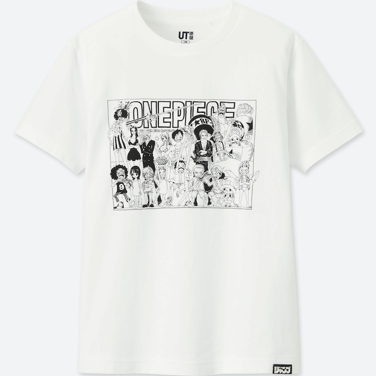 Kids Jump 50th Ut One Piece Short Sleeve Graphic T Shirt Uniqlo Us