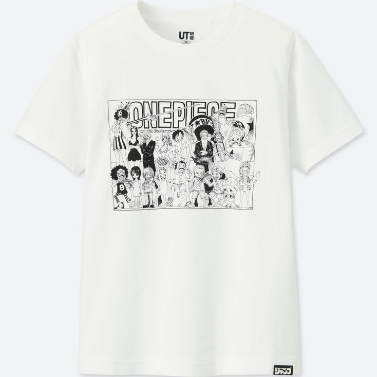 Kids Jump 50th Ut One Piece Short Sleeve Graphic T Shirt Uniqlo Us