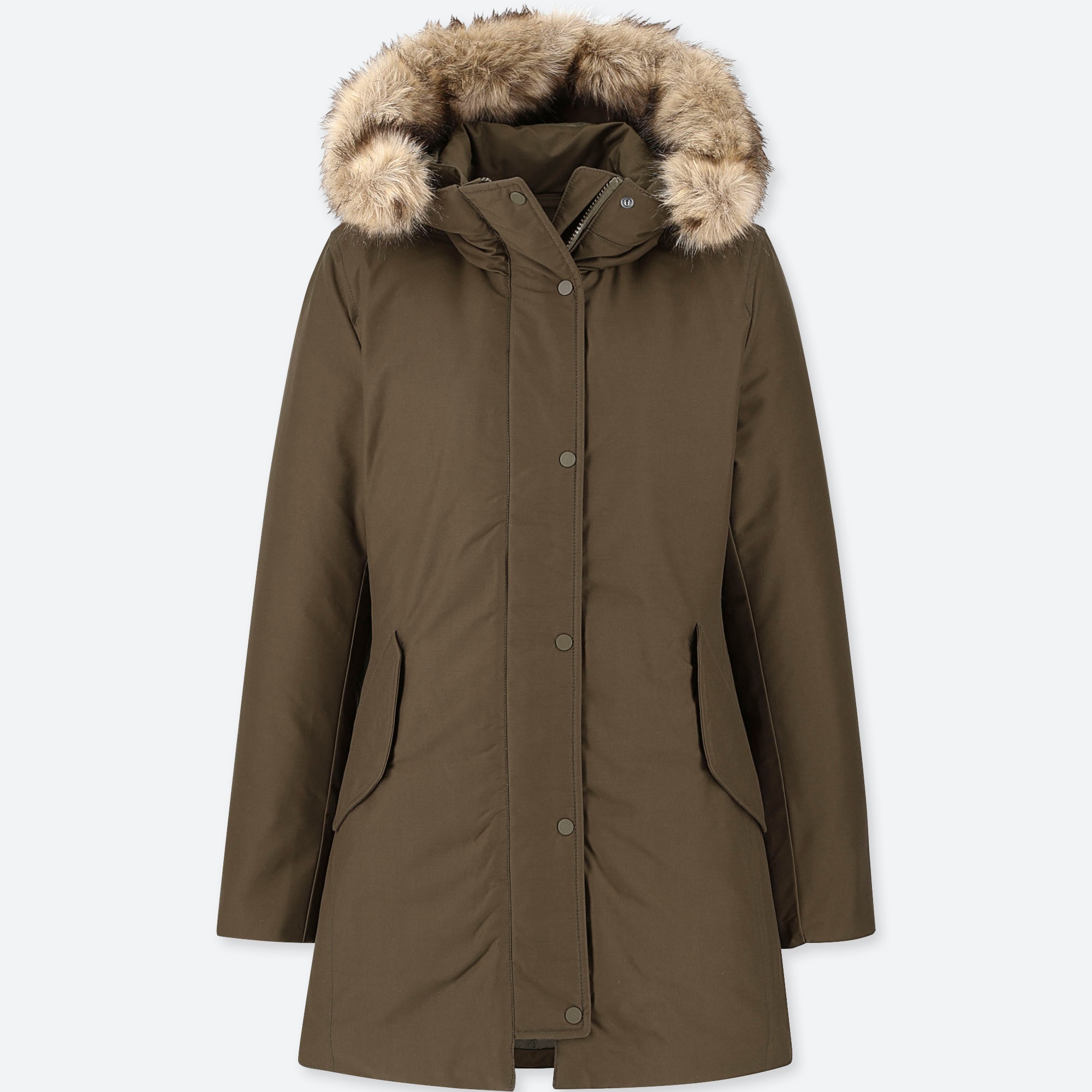 Uniqlo non quilted on sale down short coat