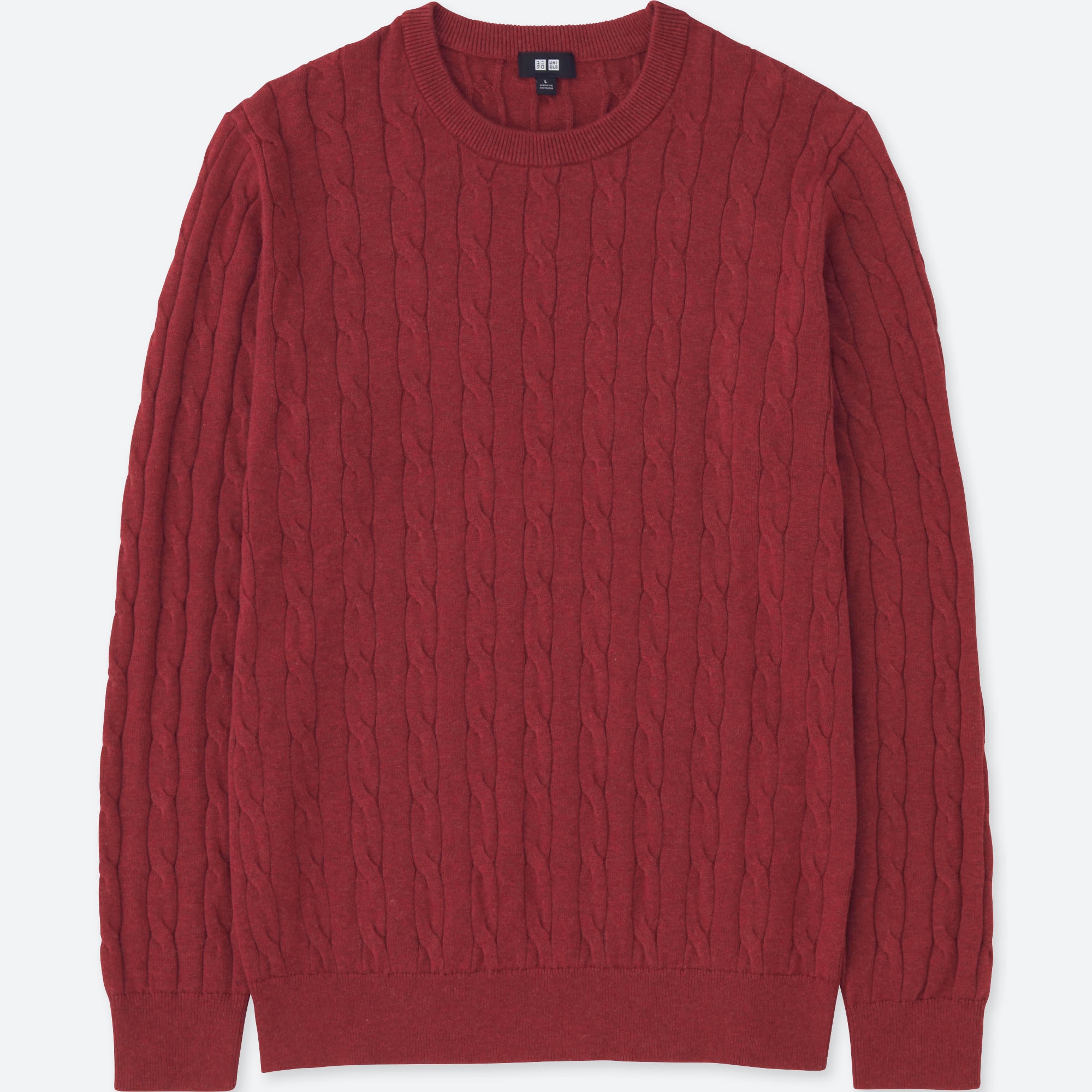 uniqlo cable knit cardigan