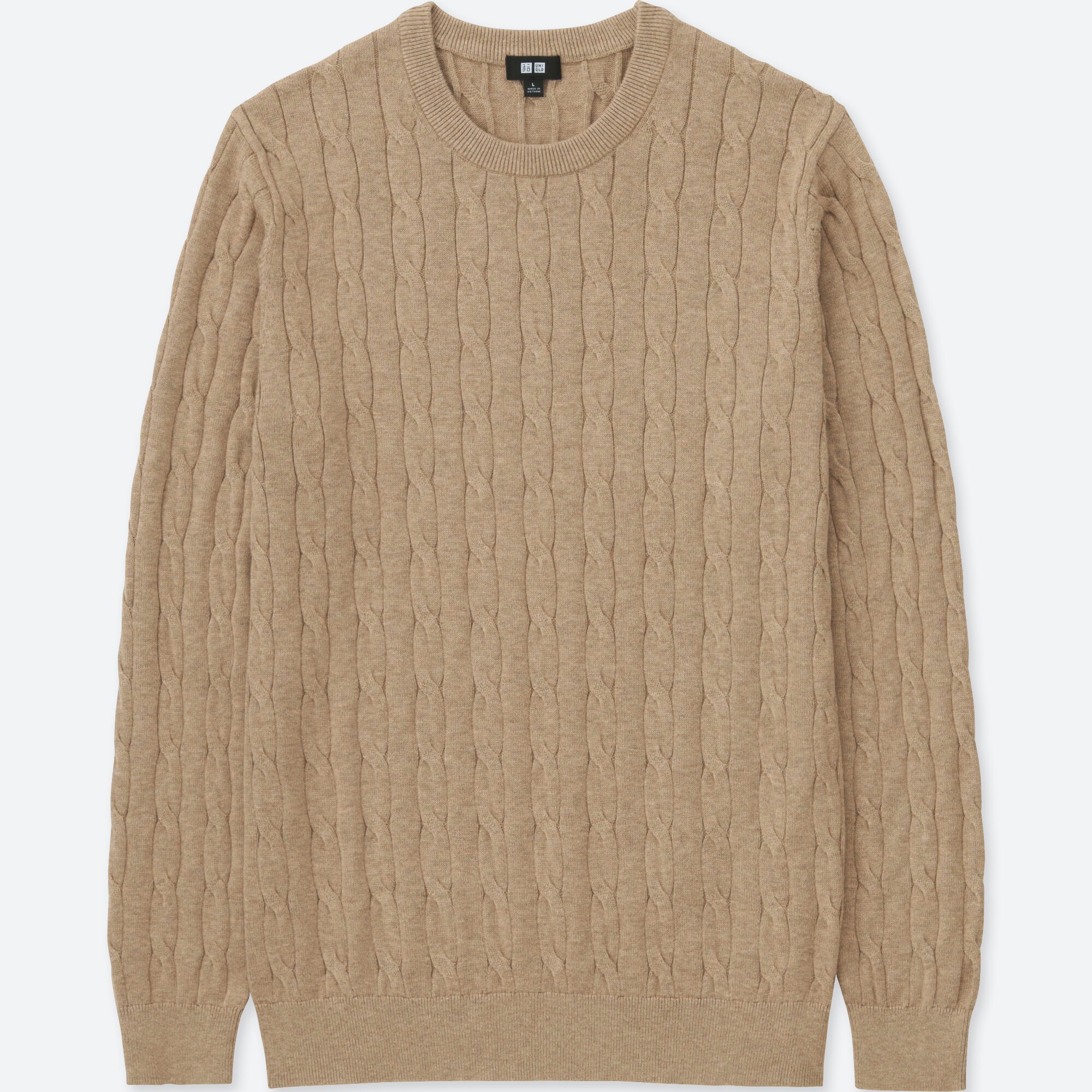 uniqlo cable knit cardigan