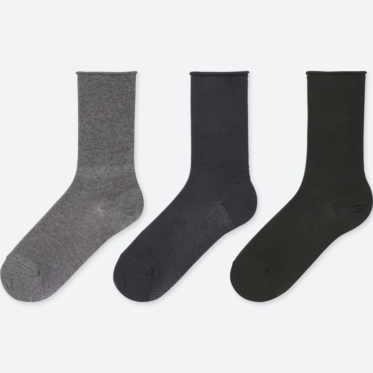 UNIQLO WOMEN Socks (3 PAIRS) (Argyle) StyleHint