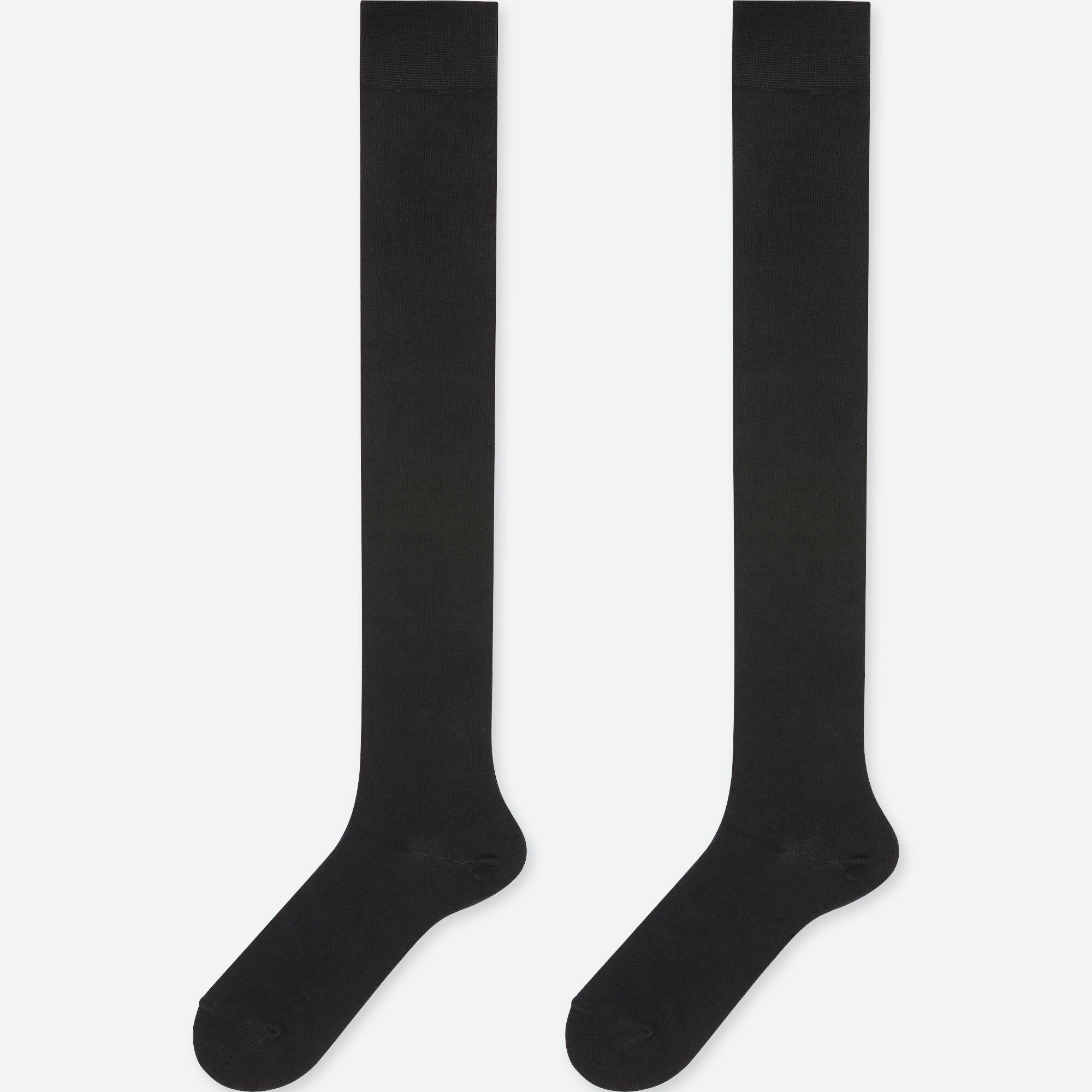 black over the knee socks