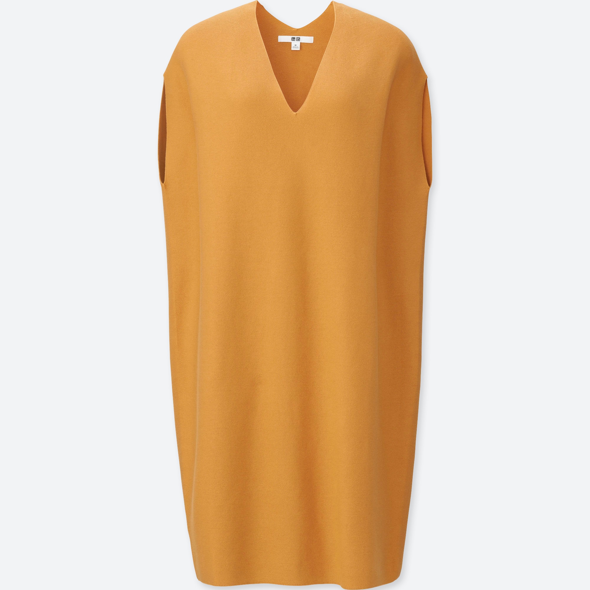 uniqlo yellow dress