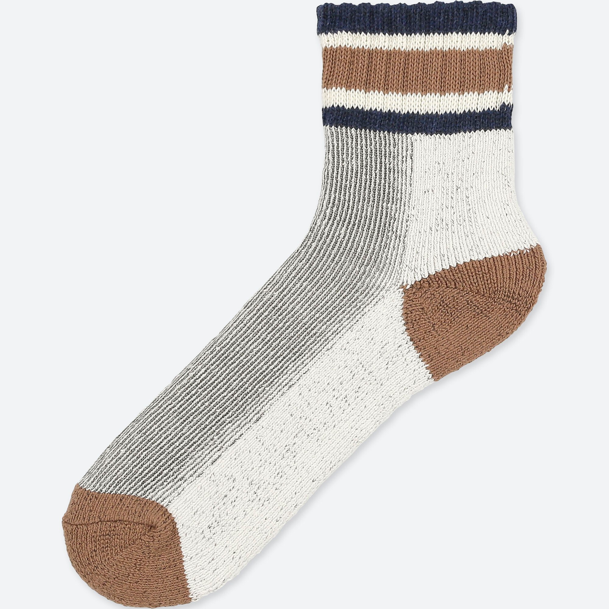 MEN PLATING HALF SOCKS UNIQLO US