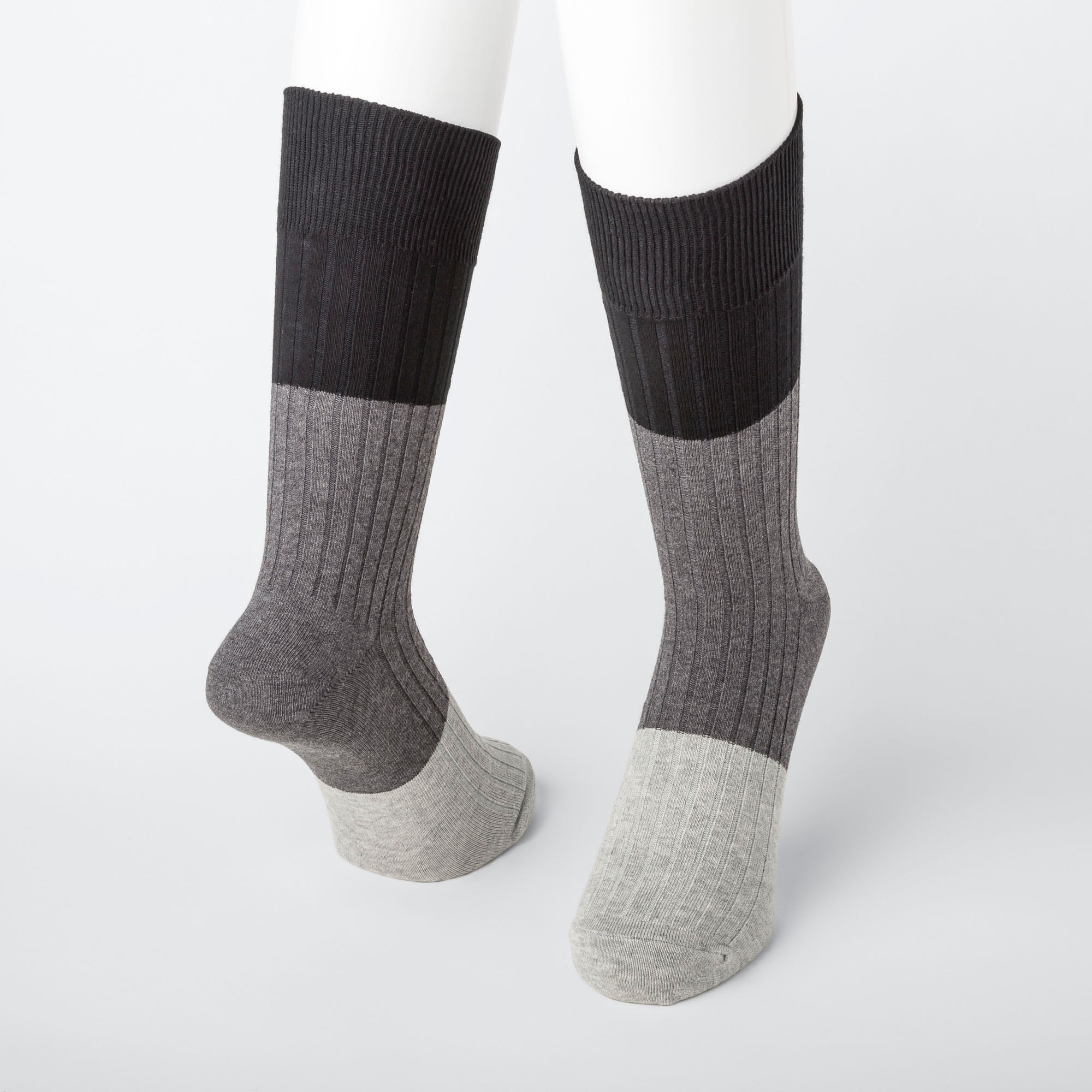 MEN COLOR BLOCK SOCKS | UNIQLO US