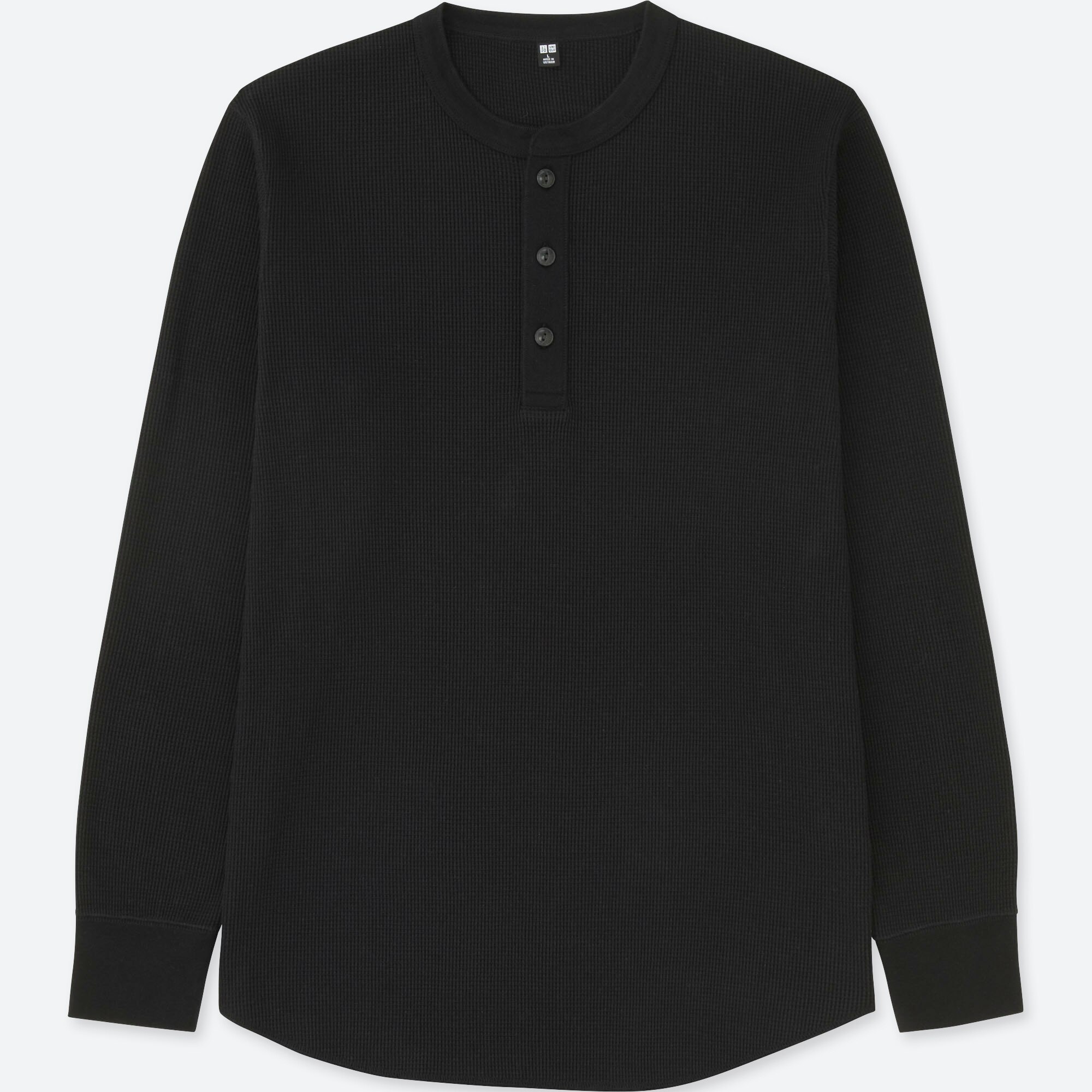 uniqlo waffle long sleeve