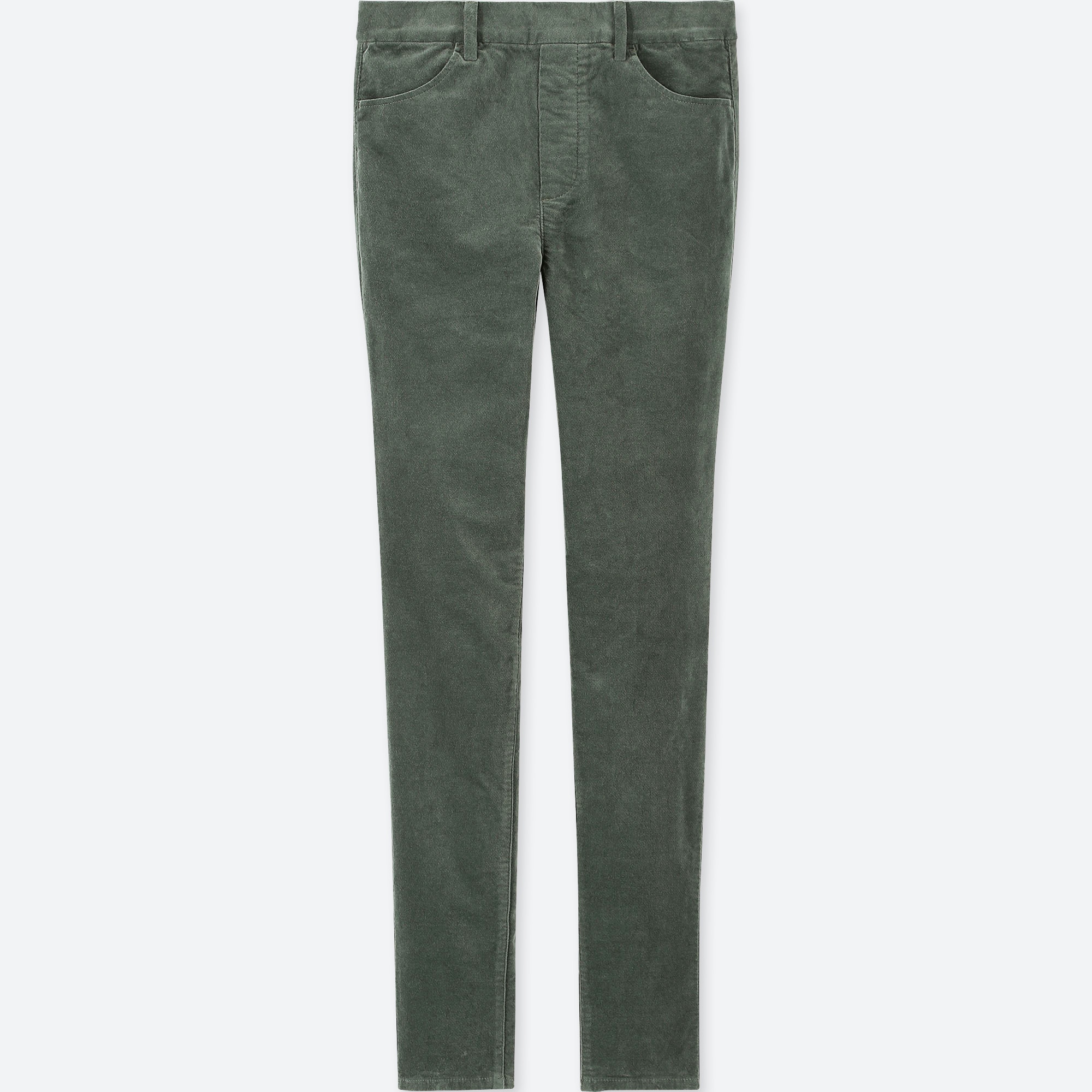 gray velvet jeans