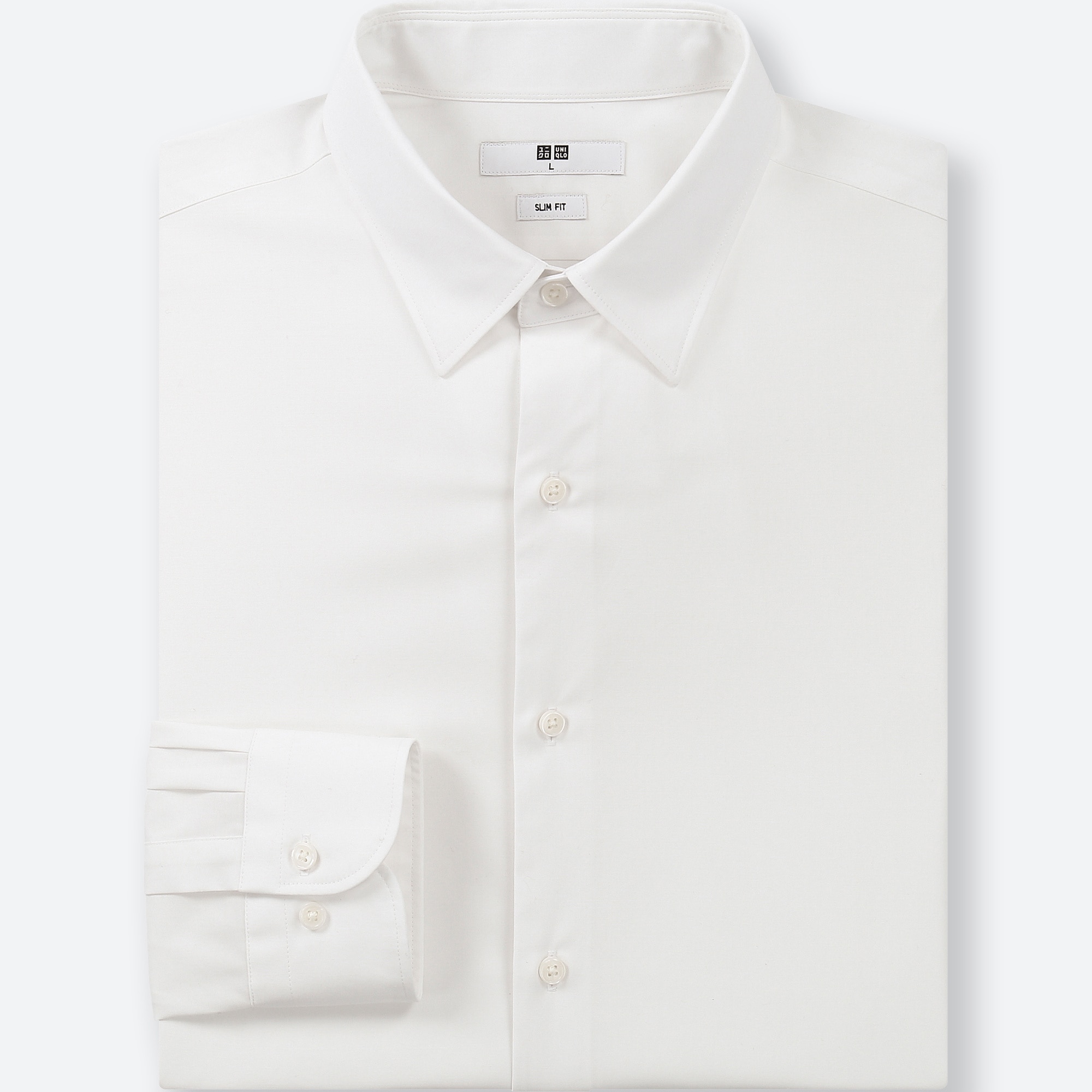 slim fit white shirt