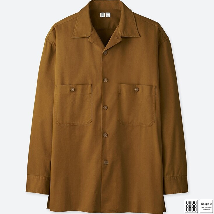 uniqlo jersey overshirt