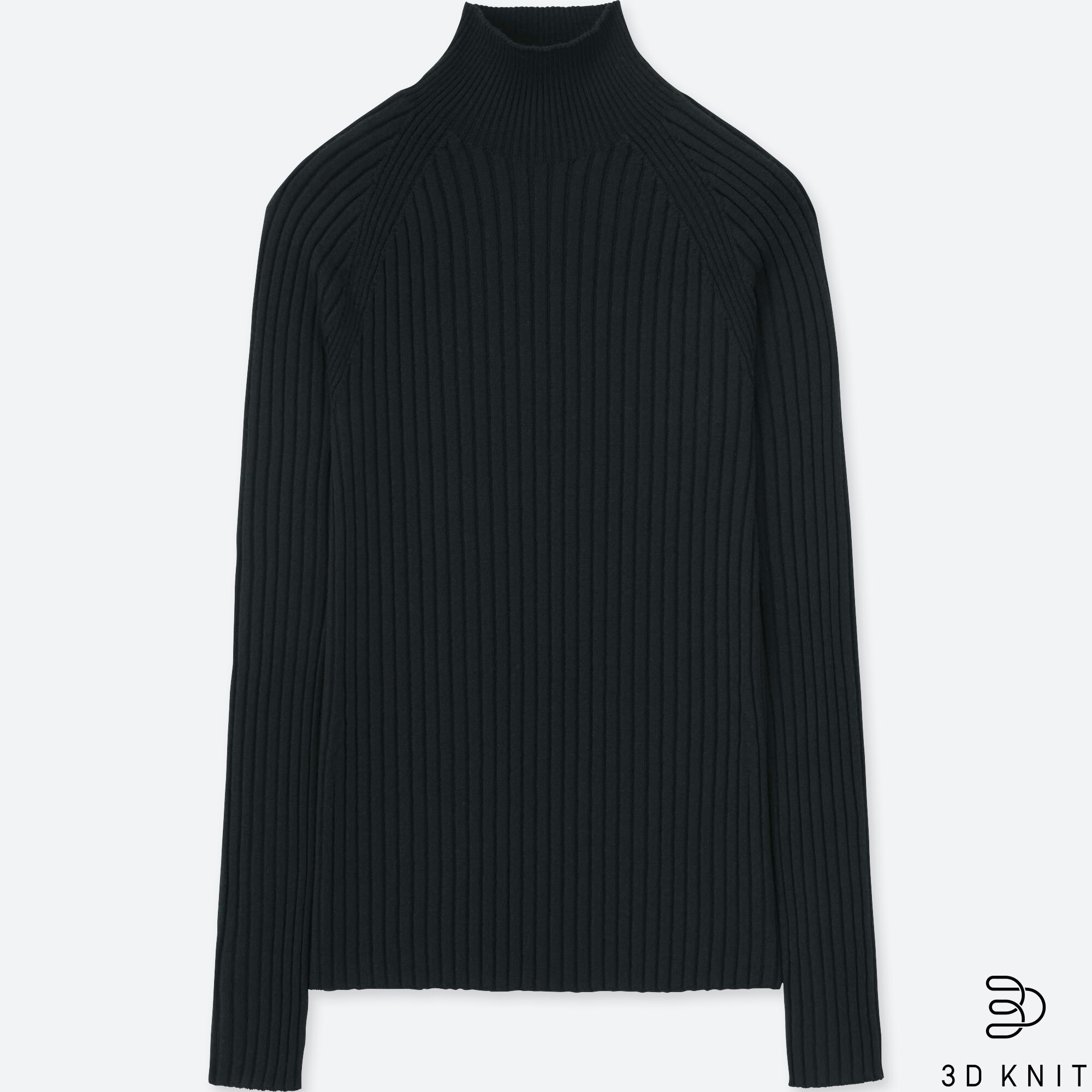 Women u 3d extra hotsell fine merino ribbed sweater