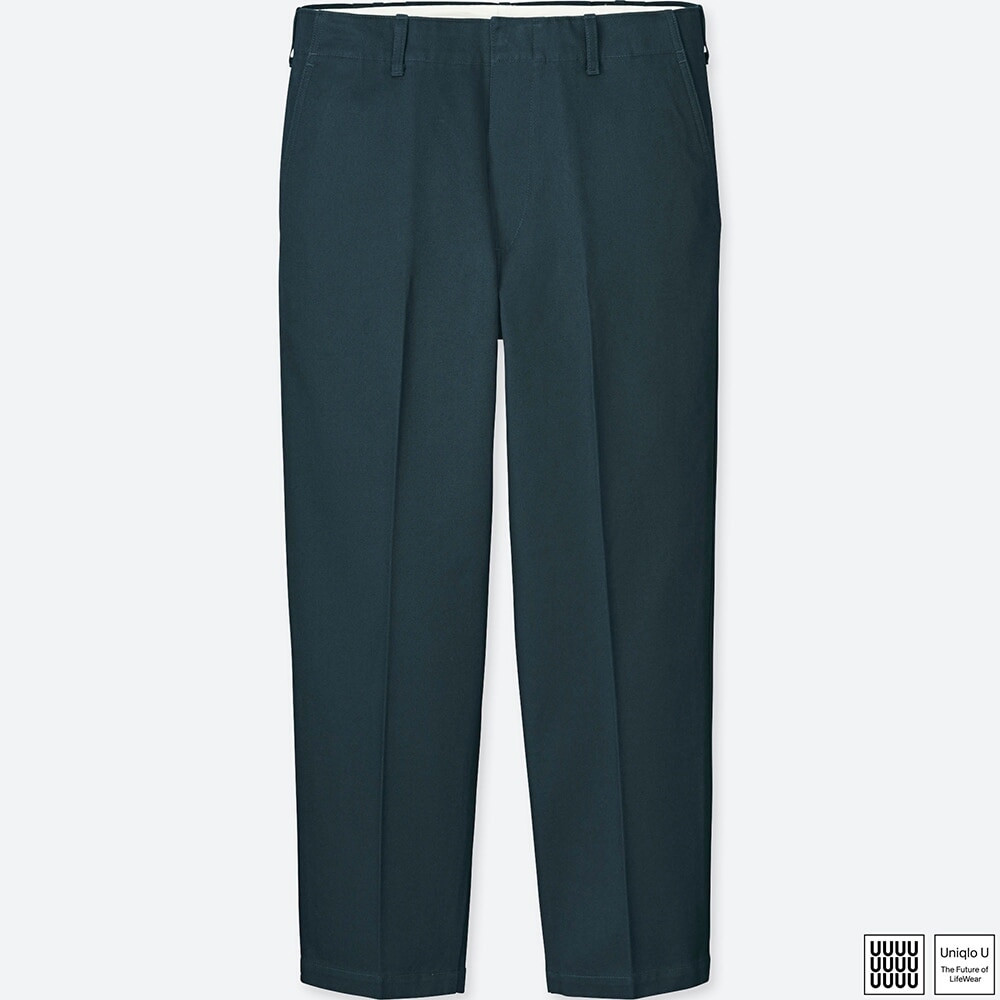 Uniqlo u wide fit tapered sales ankle chino