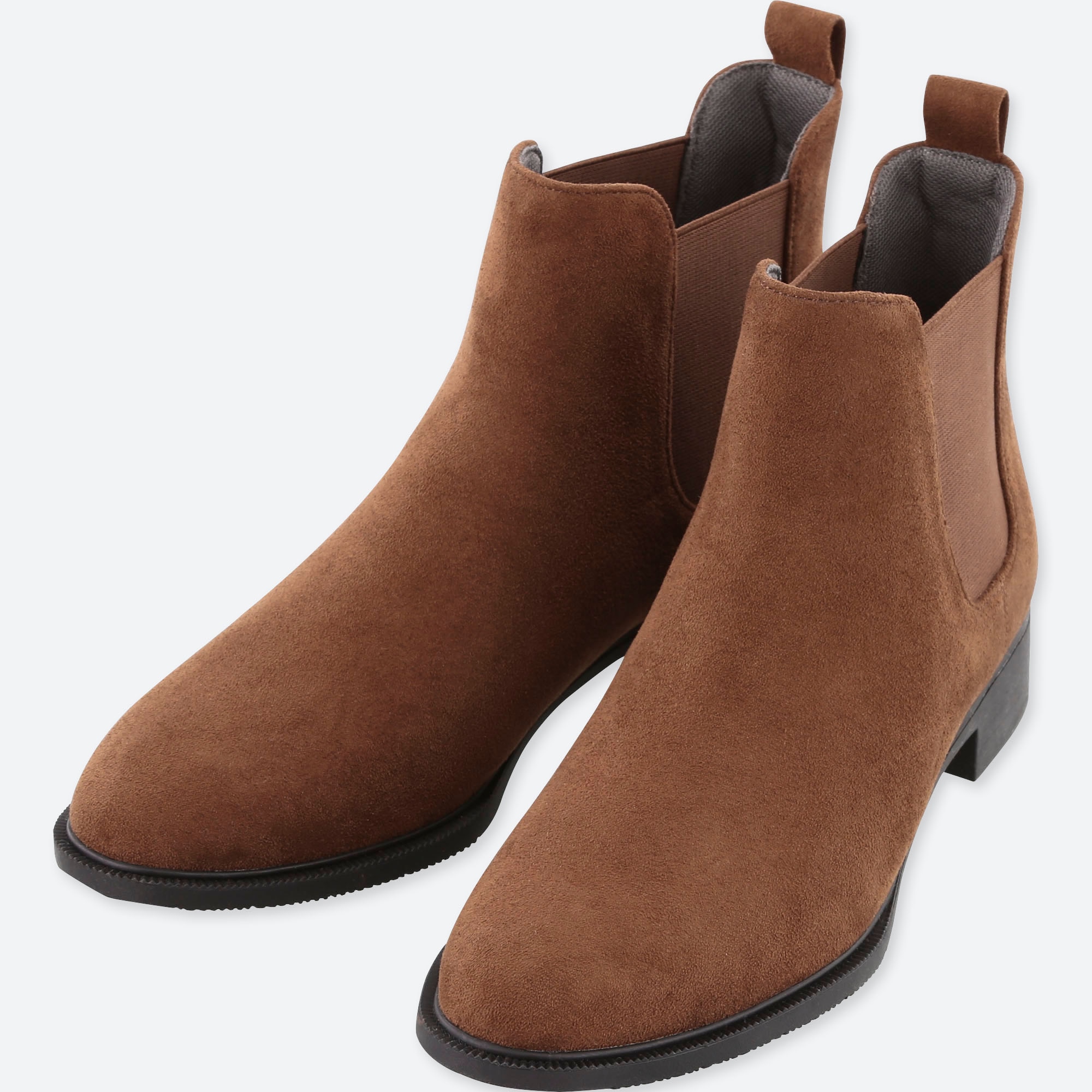 short brown boots