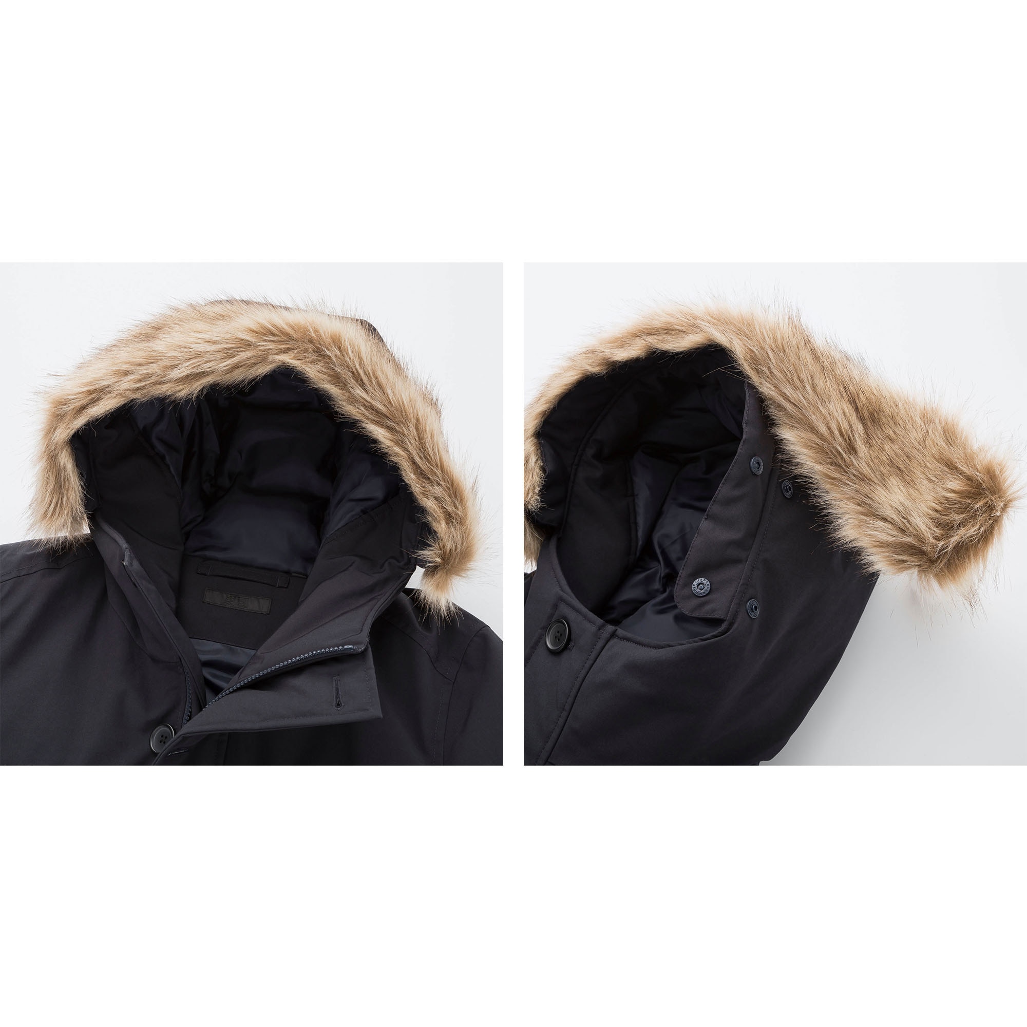 uniqlo non quilted down jacket