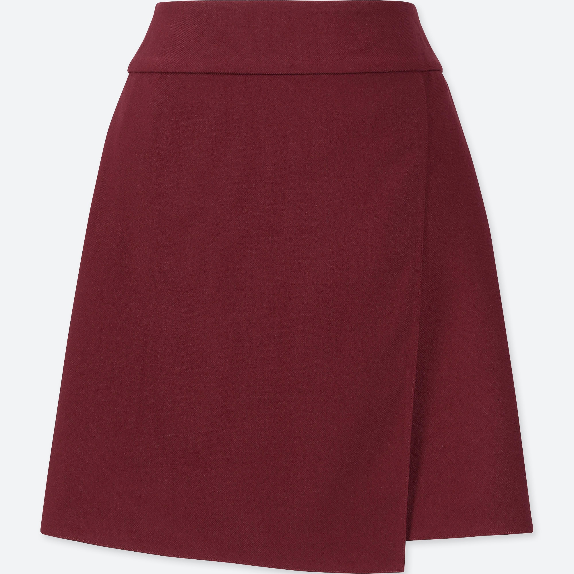 Uniqlo wrap 2025 mini skirt