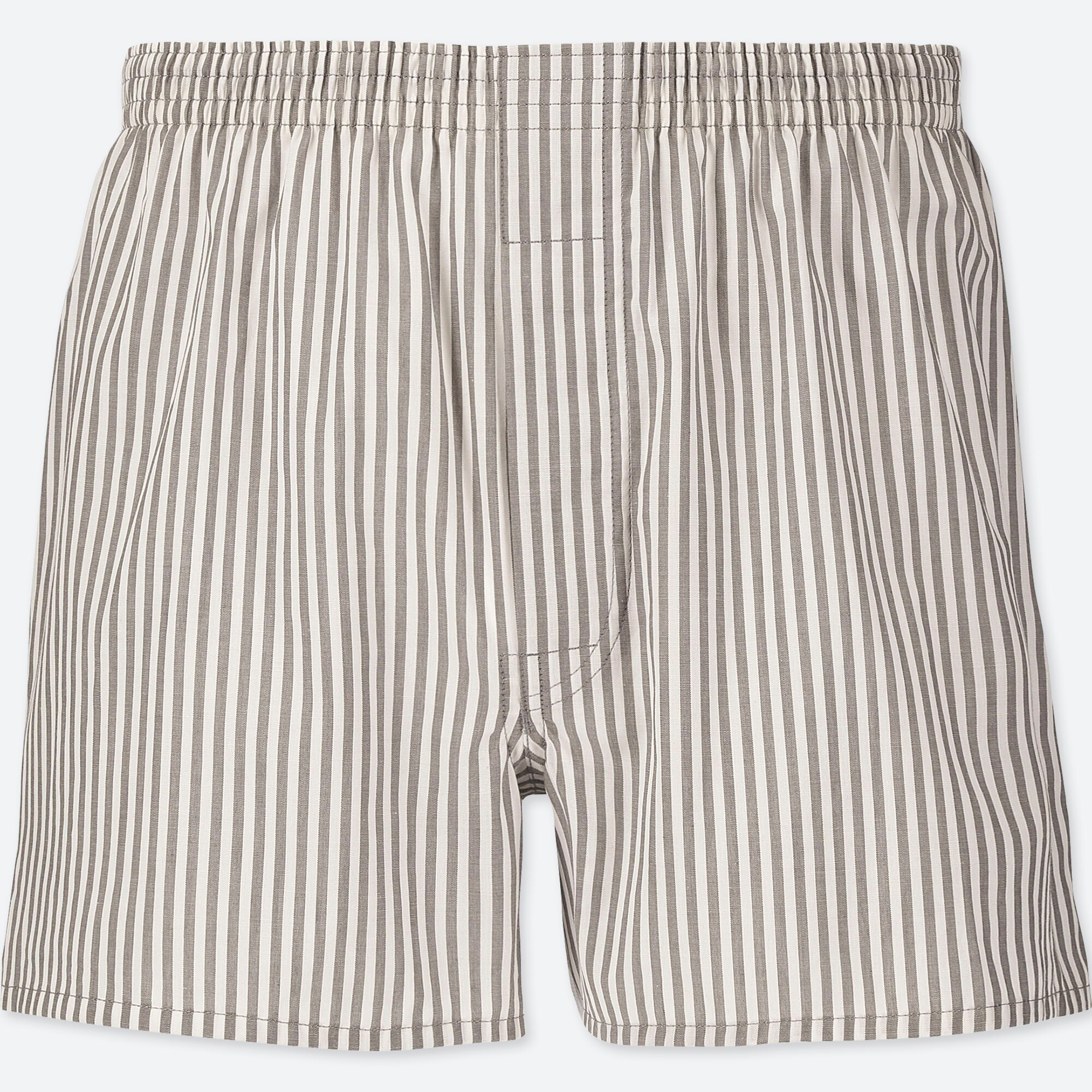 MEN WOVEN STRIPED BOXERS | UNIQLO US