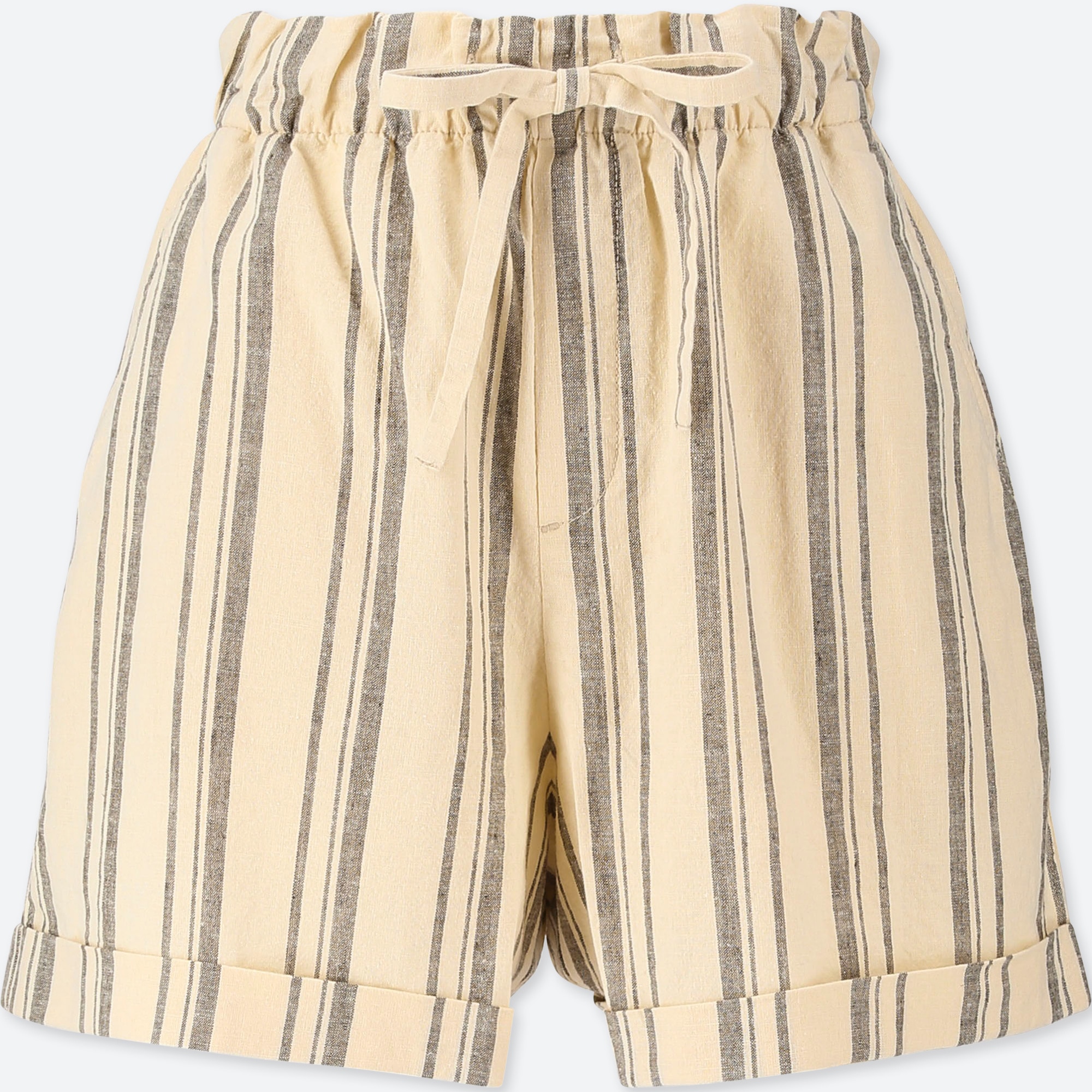 uniqlo women's linen shorts