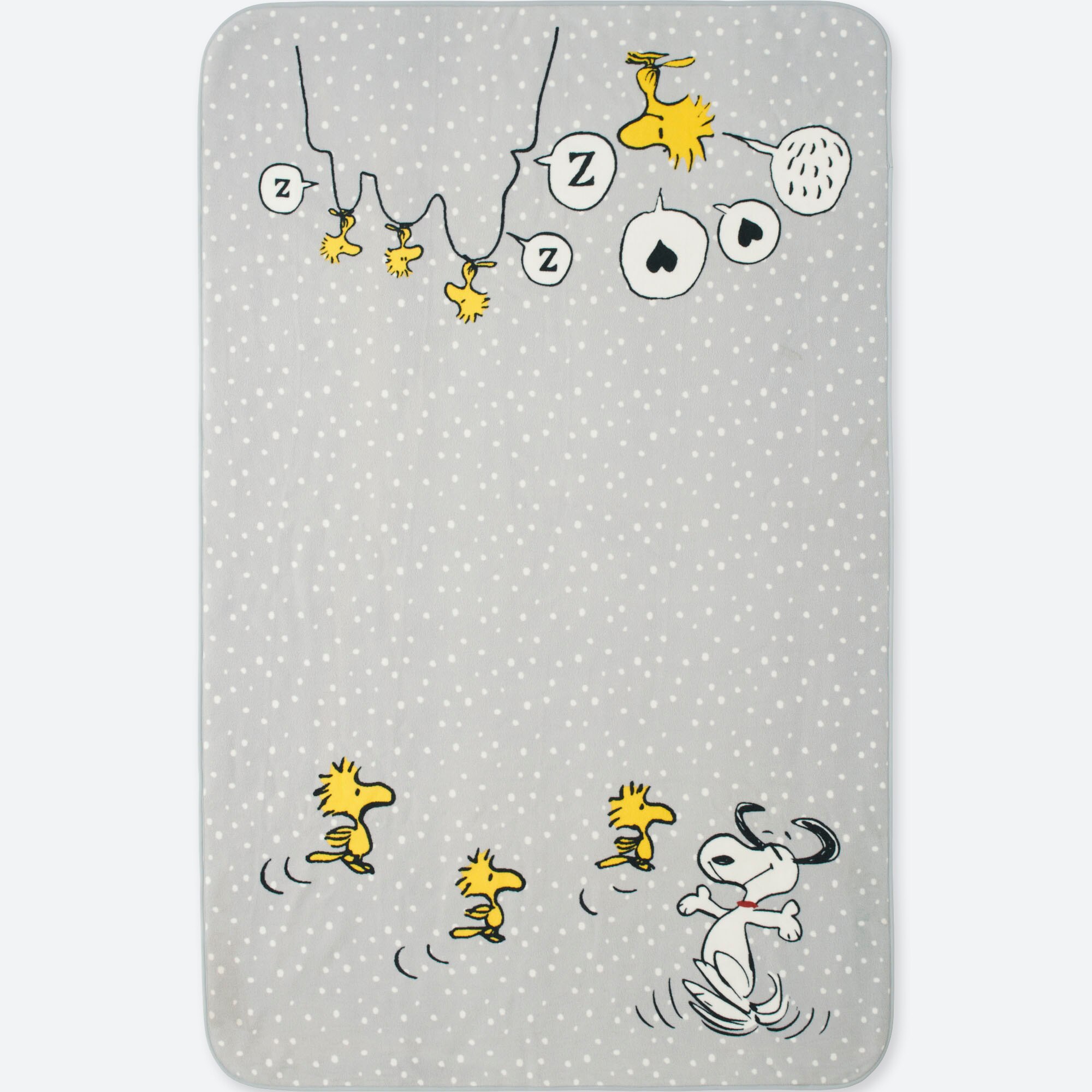 PEANUTS FLEECE LARGE BLANKET UNIQLO US