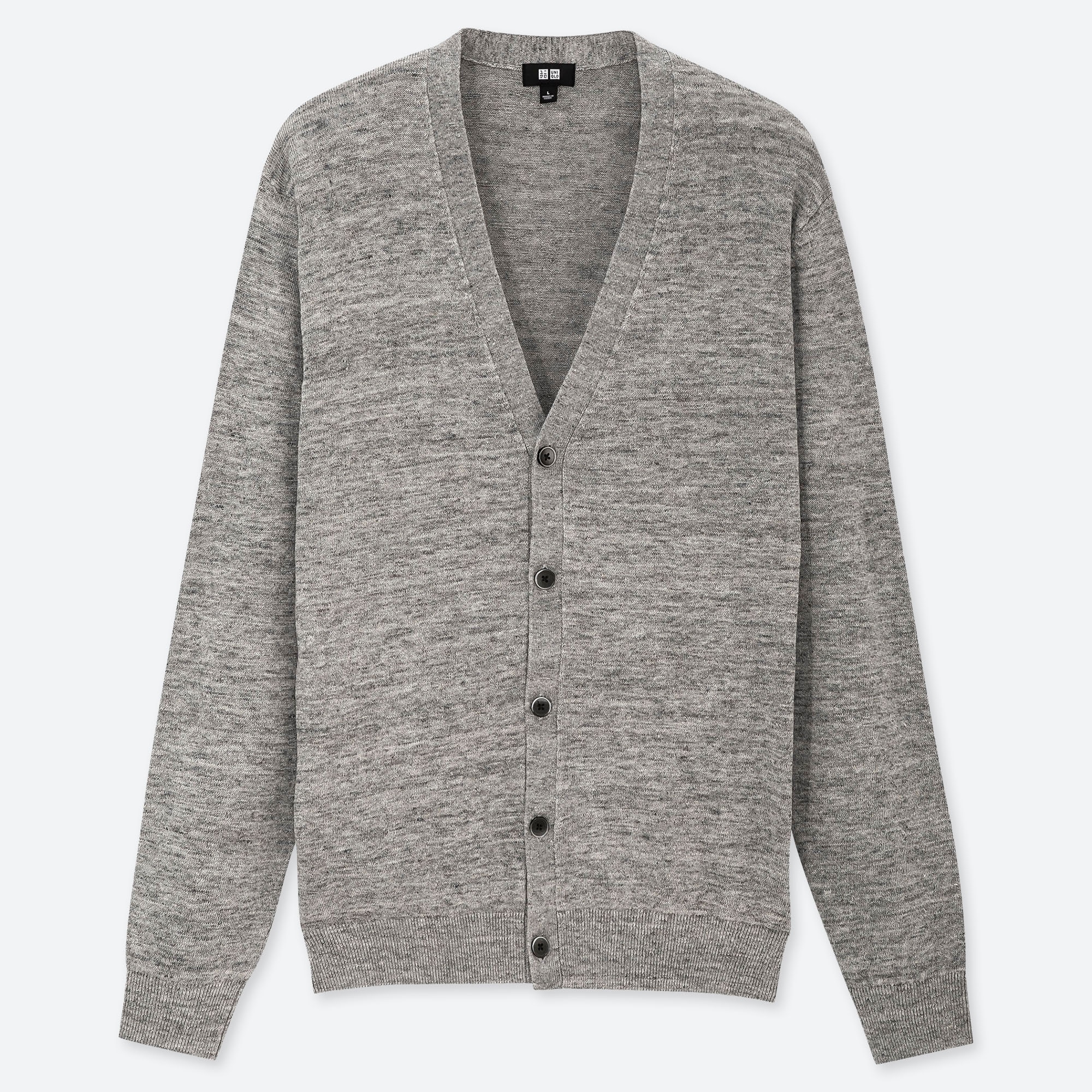 Uniqlo linen cardigan sale