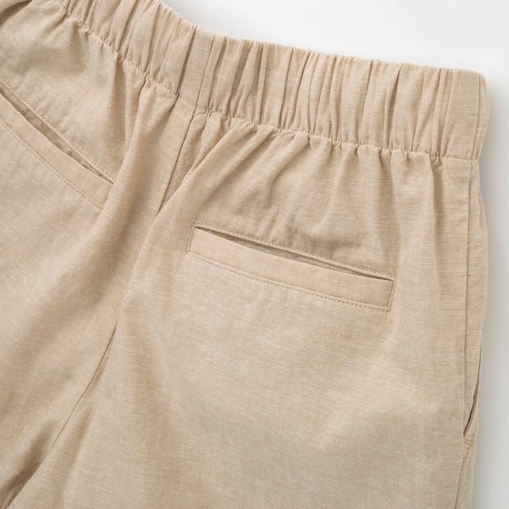 WOMEN LINEN COTTON RELAXED SHORTS | UNIQLO US