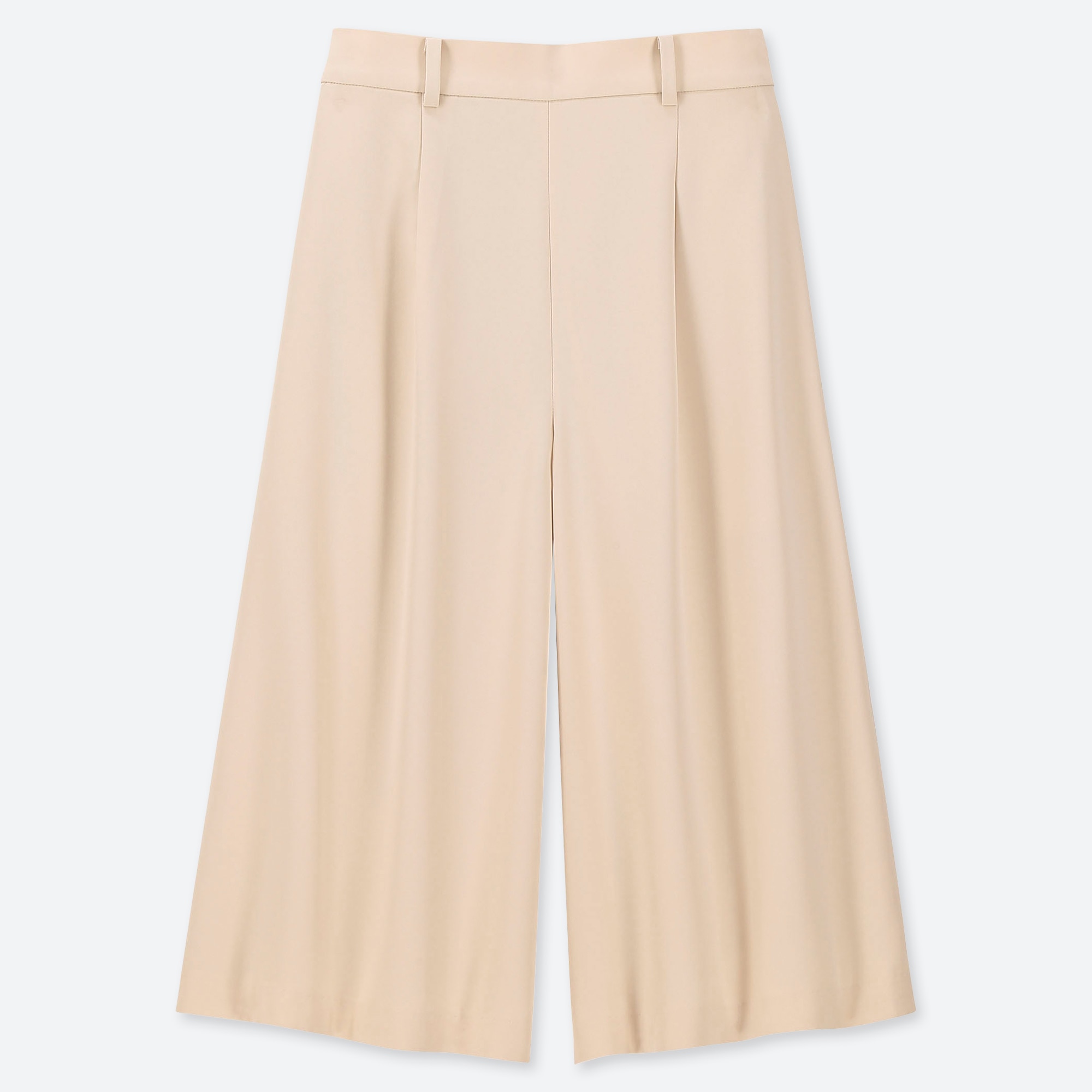 uniqlo women wide cropped pants