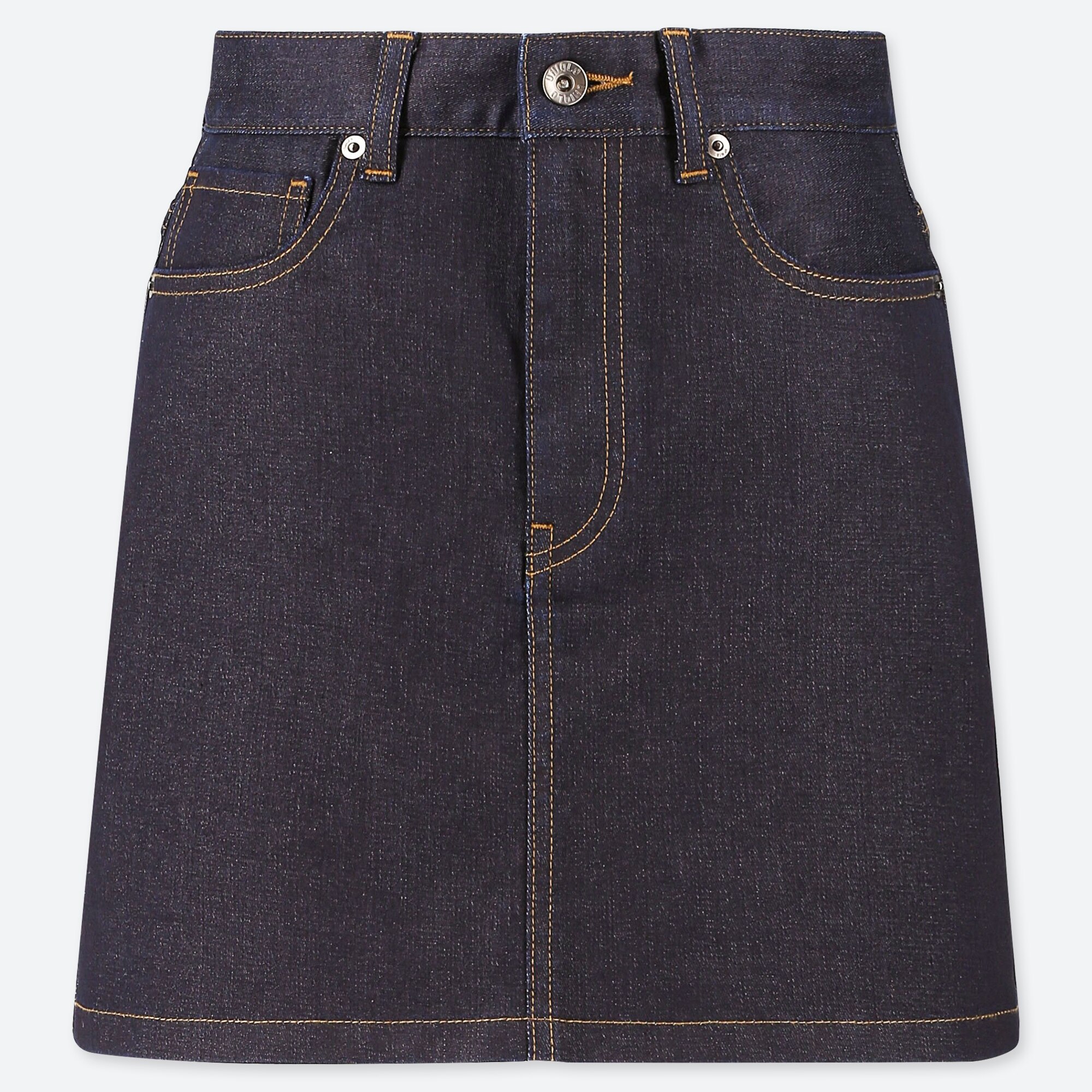 women's denim mini skirt