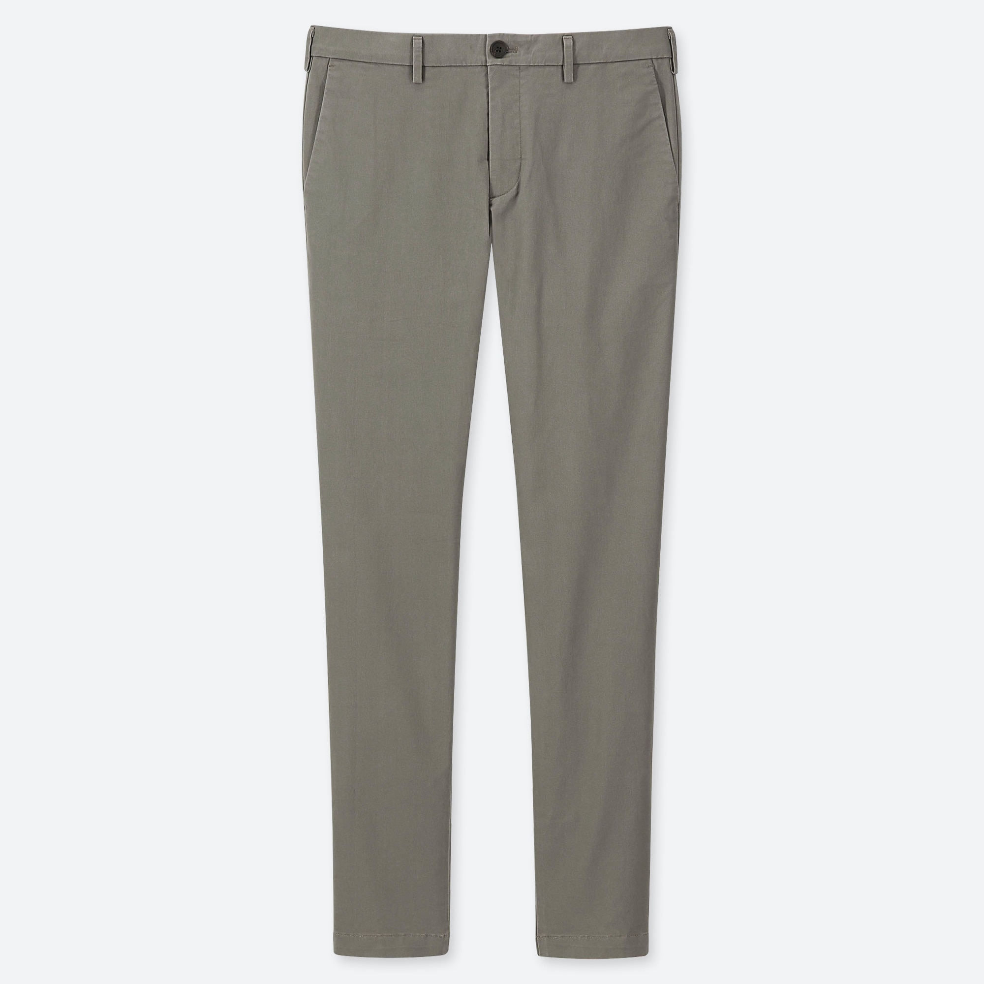 uniqlo slim fit flat front chino