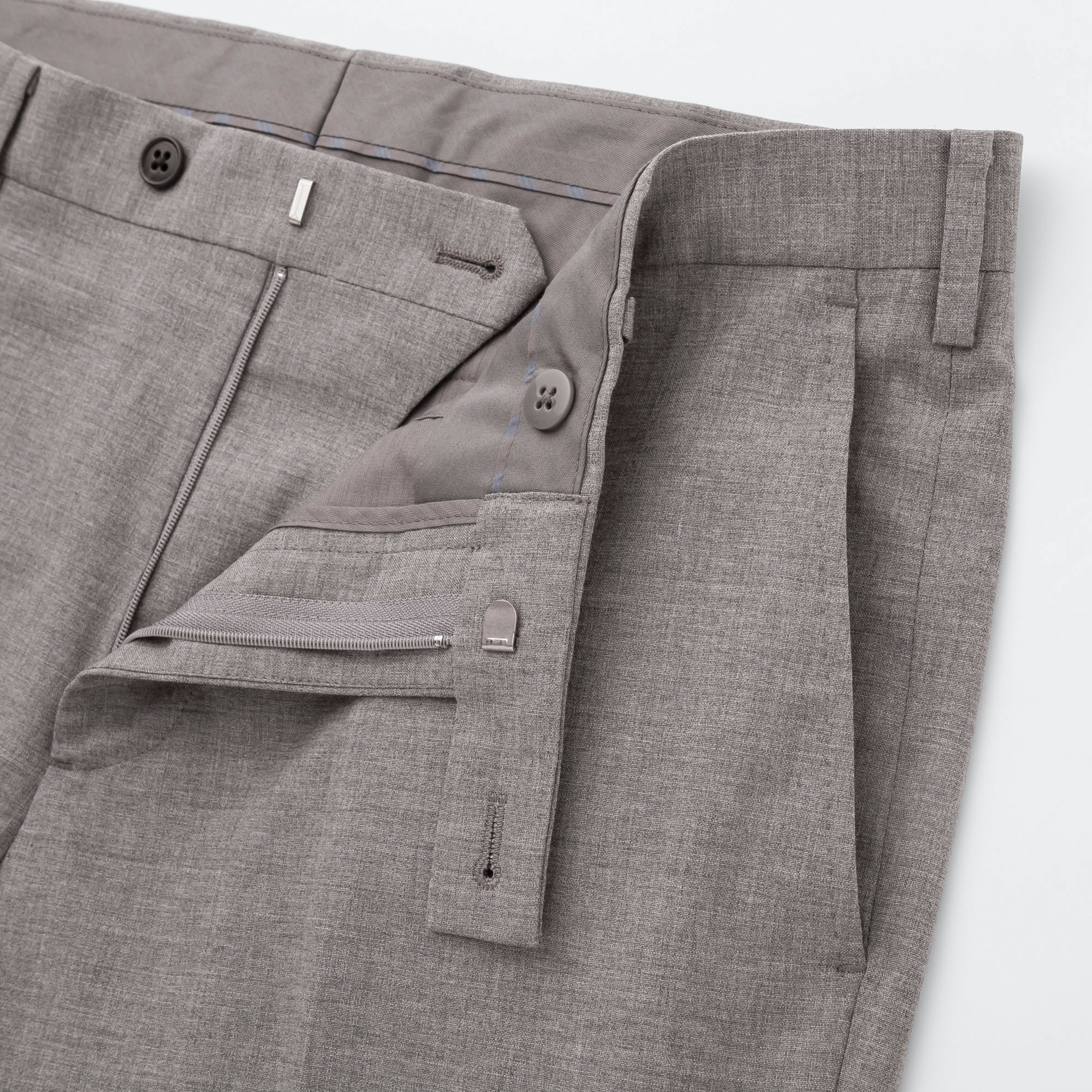 uniqlo stretch wool pants