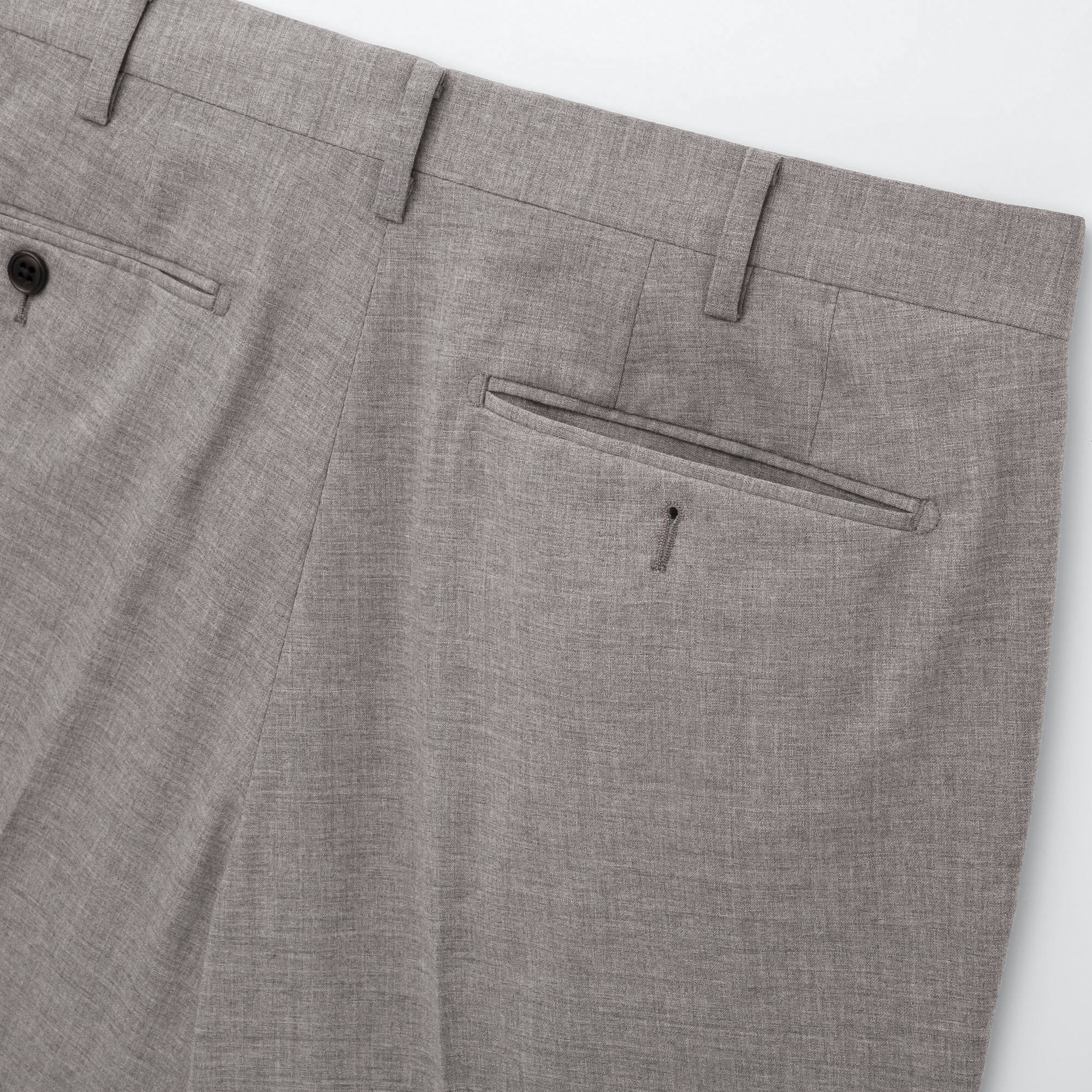 uniqlo stretch wool pants