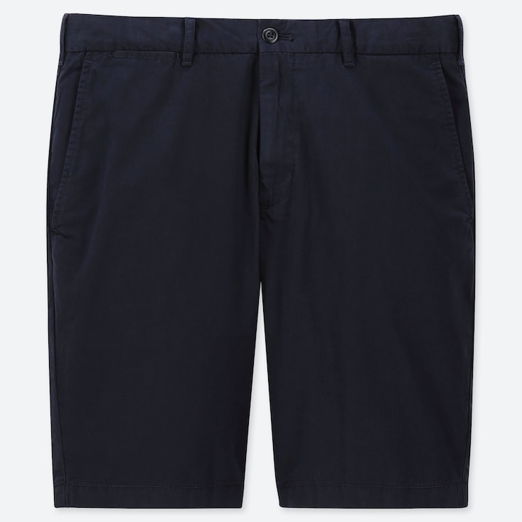 mens navy blue chino shorts