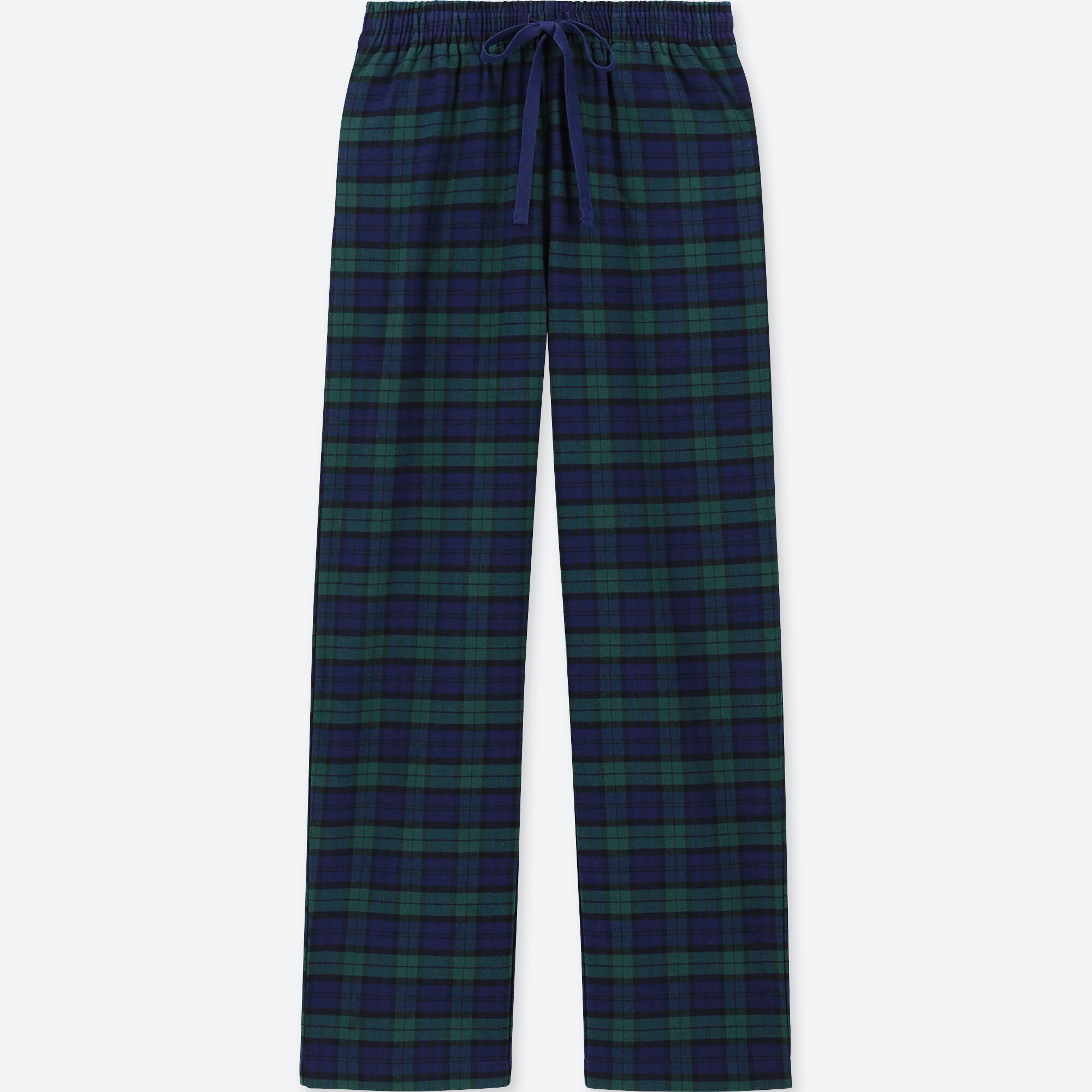UNIQLO WOMEN FLANNEL PANTS (PLAID 