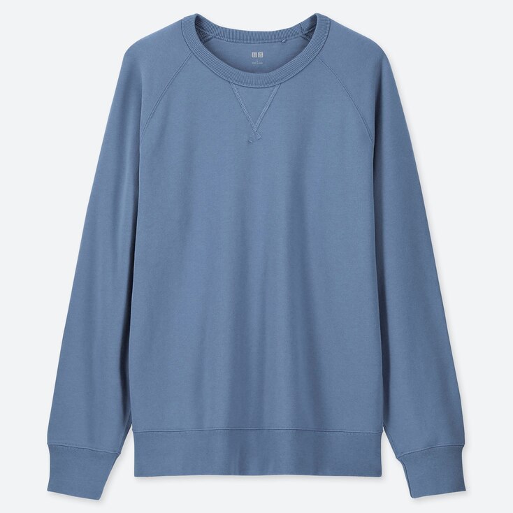 UNIQLO MEN CREW NECK LONG SLEEVED SWEATSHIRT | StyleHint