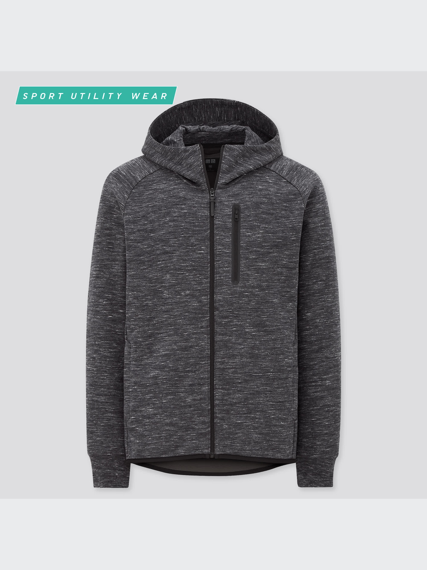 Men's Dry Stretch Sweat Full-Zip Hoodie | UNIQLO US