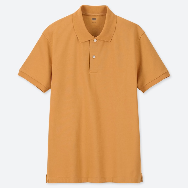 dry pique short sleeve polo shirt