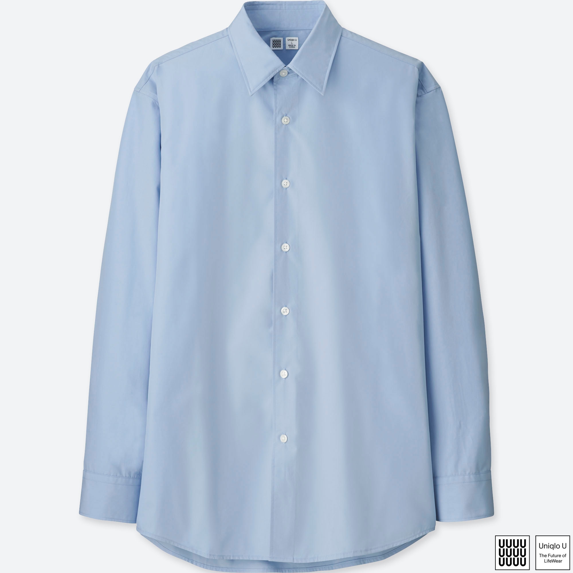 uniqlo white long sleeve