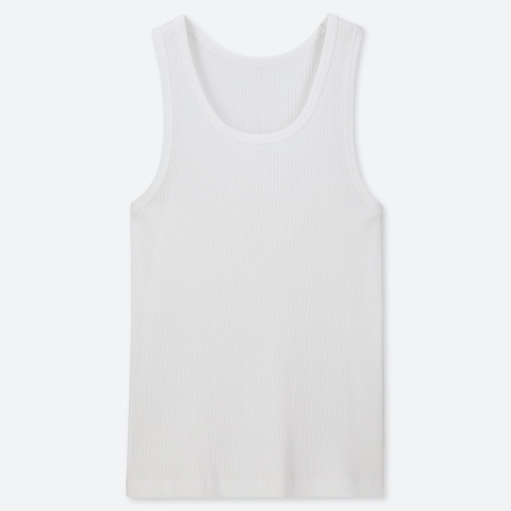 MEN PACKAGED DRY RIBBED TANK TOP | UNIQLO US