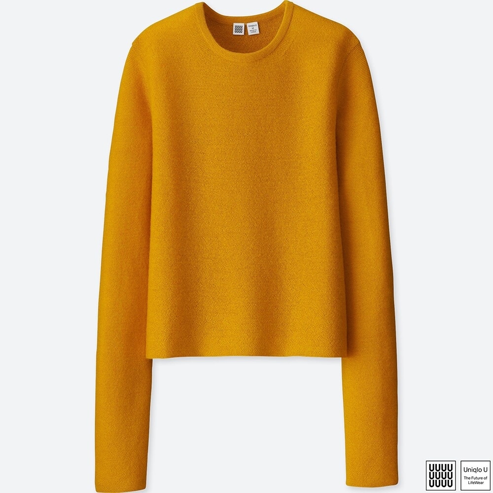 Uniqlo mustard sweater Clearance