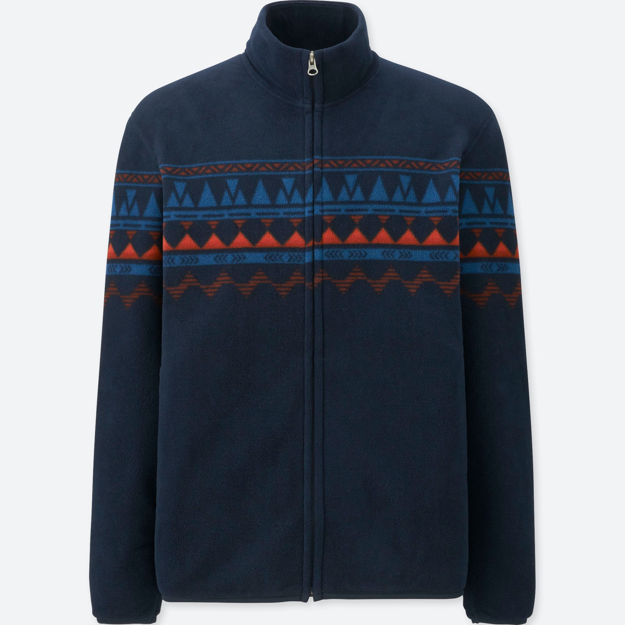 uniqlo printed fleece