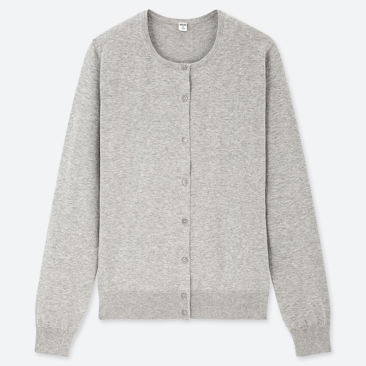 grey cardigan uniqlo