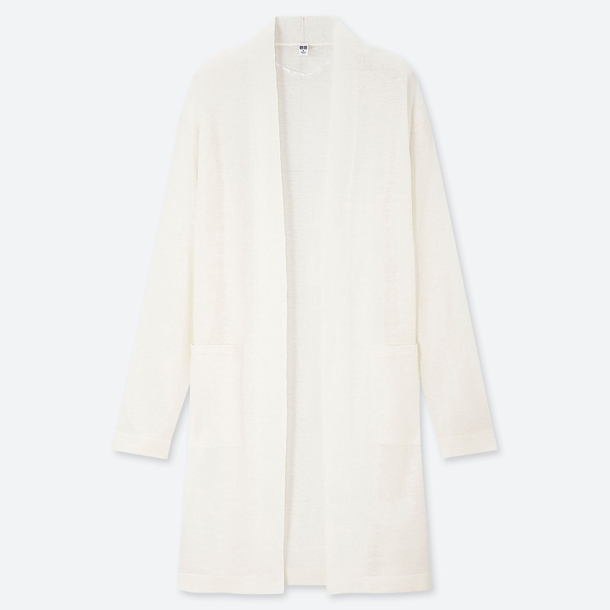 longline linen cardigan
