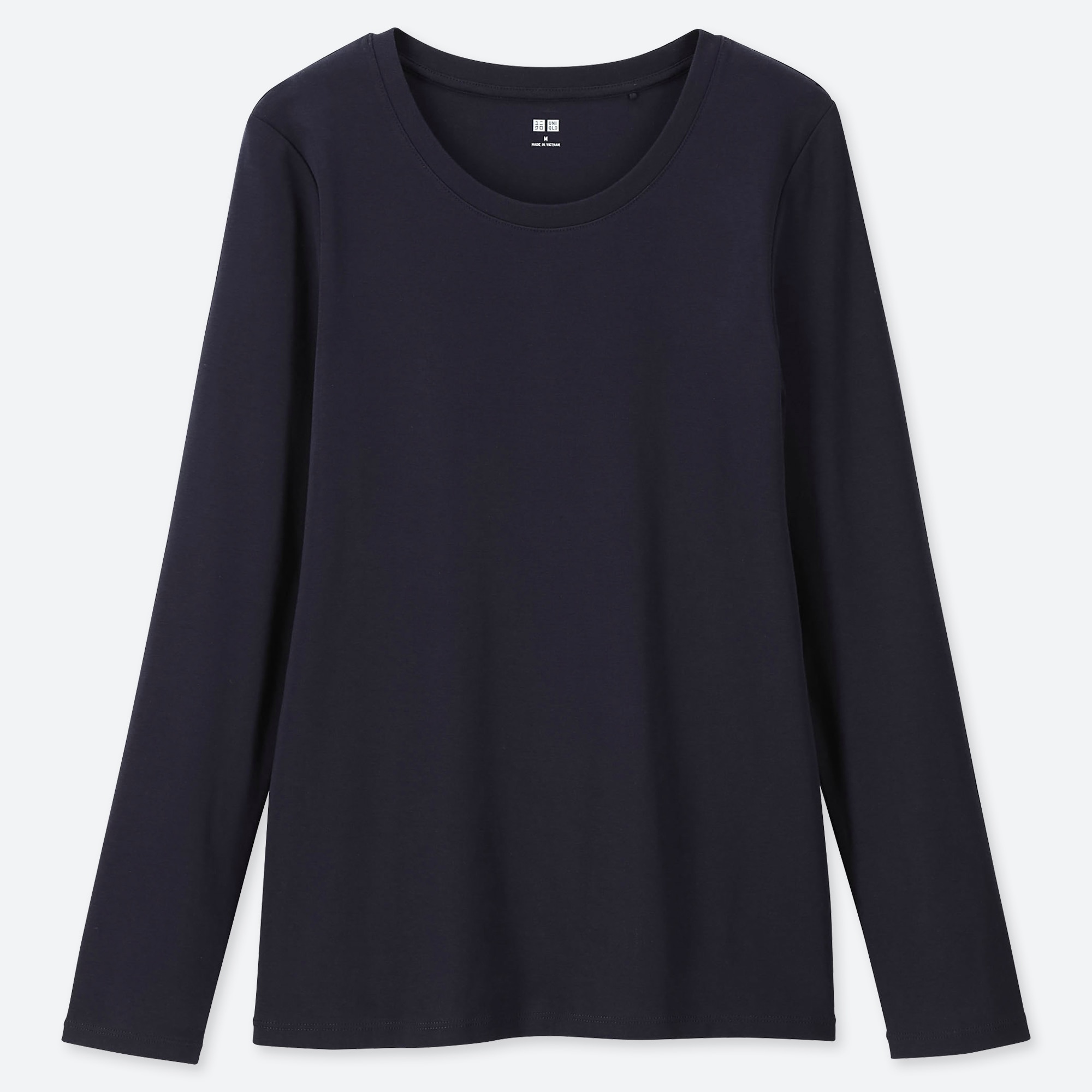 navy long sleeve t shirt womens