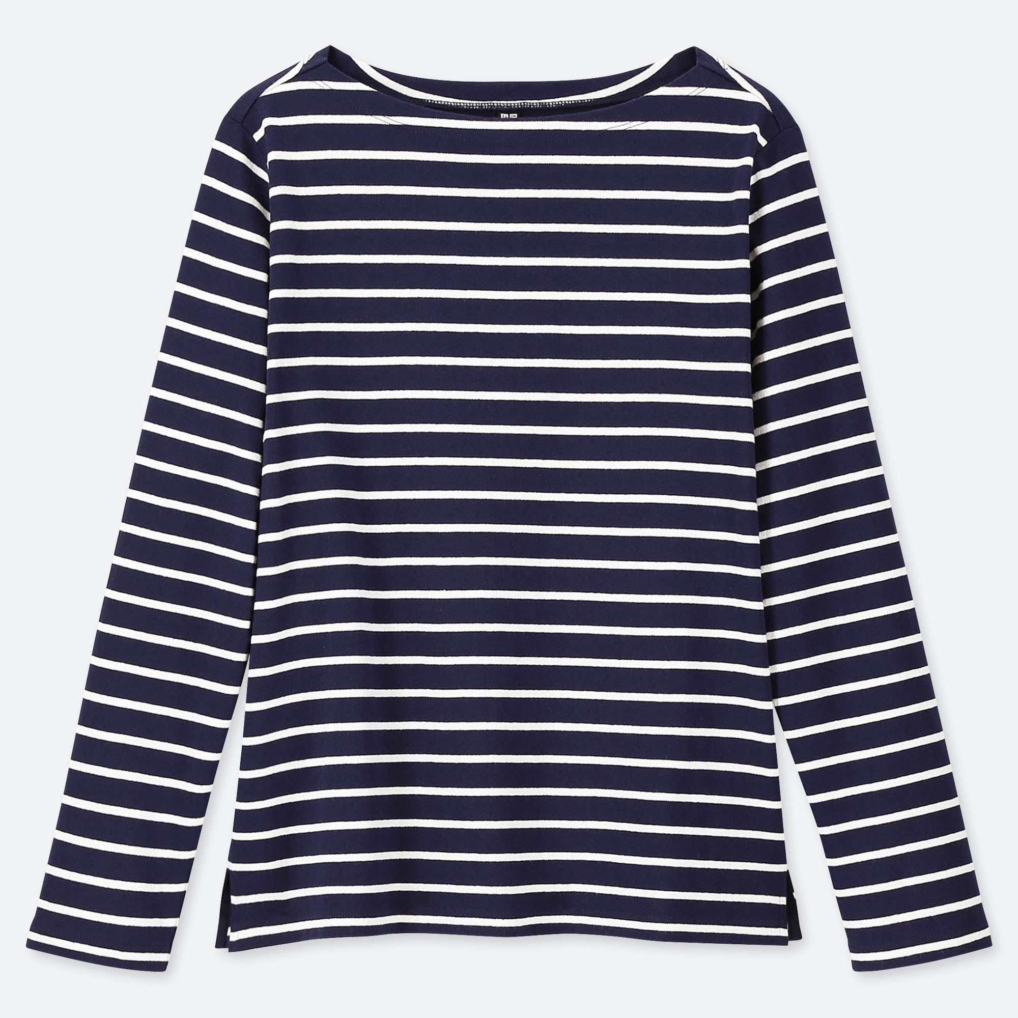 navy and white striped shirt womens