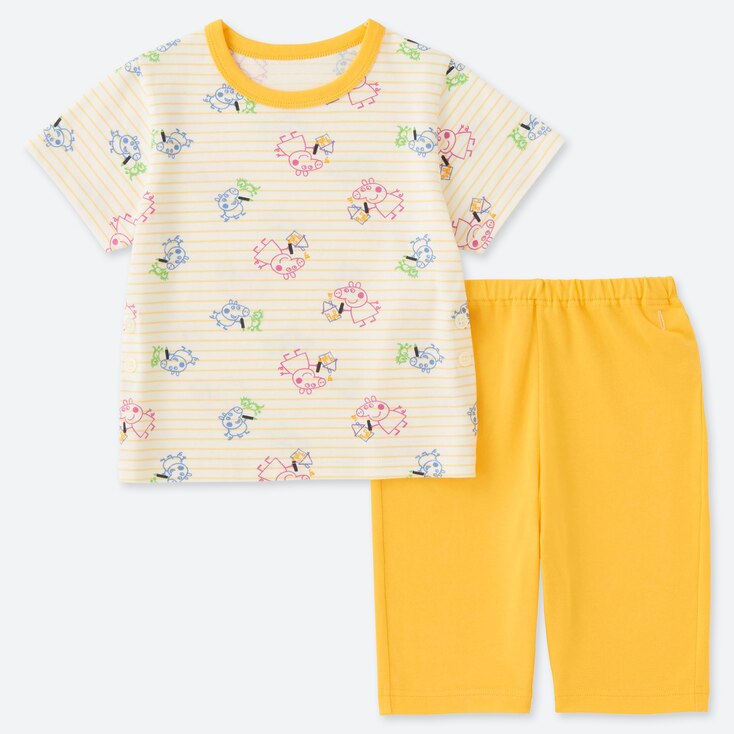 UNIQLO BABIES INFANT Dry Short Sleeve Pyjamas | StyleHint