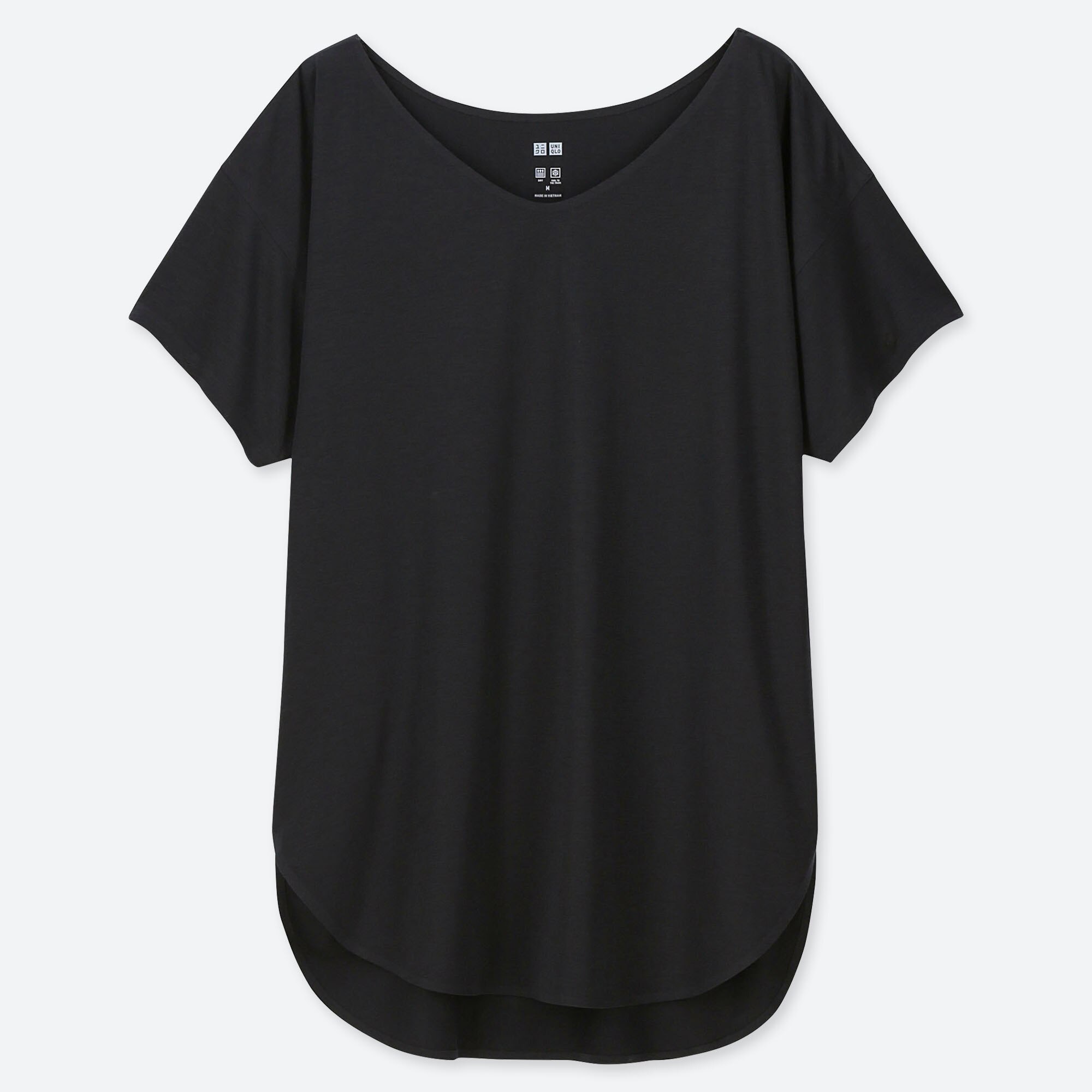 UNIQLO WOMEN AIRISM SEAMLESS CREW NECK 