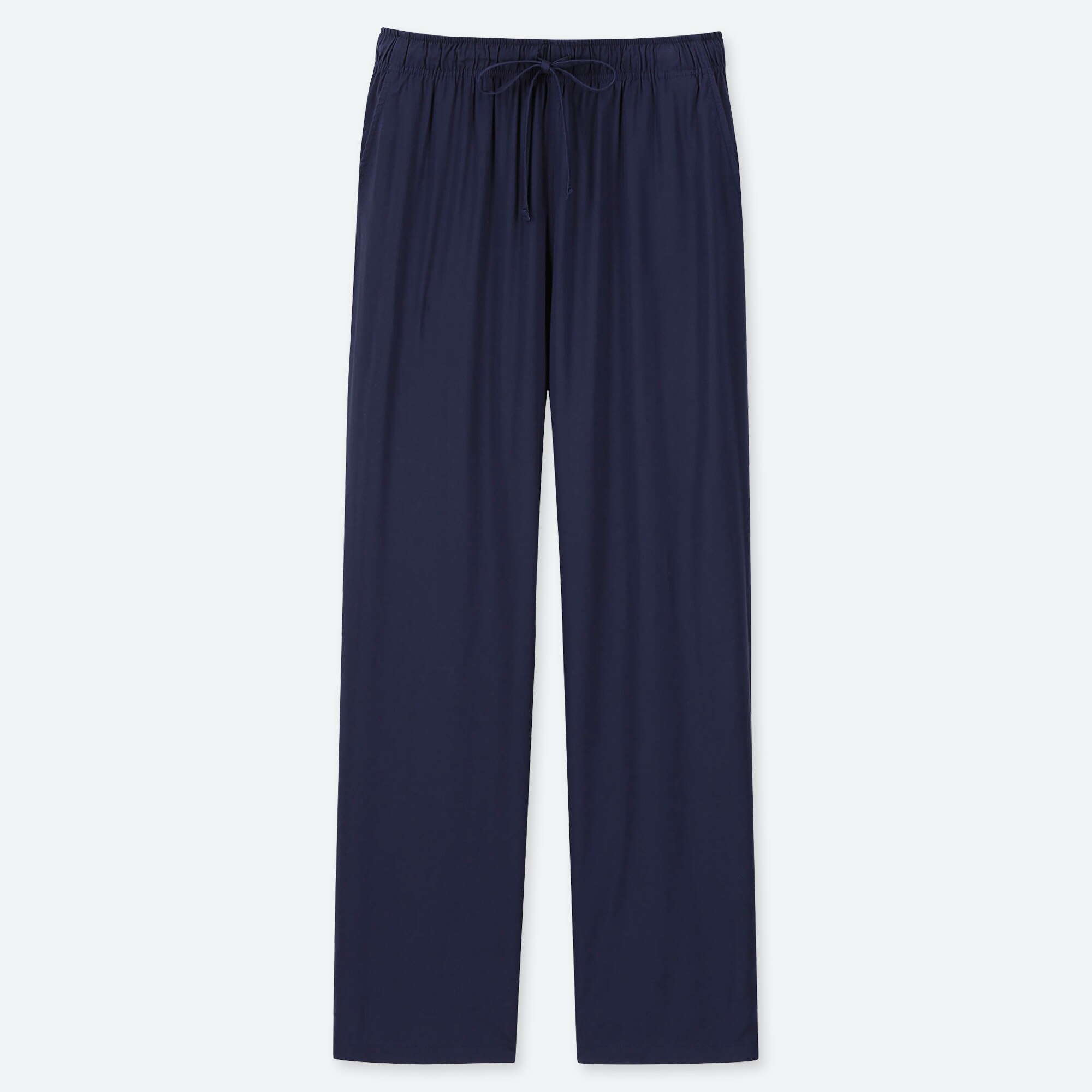 satin drape jogger pants uniqlo