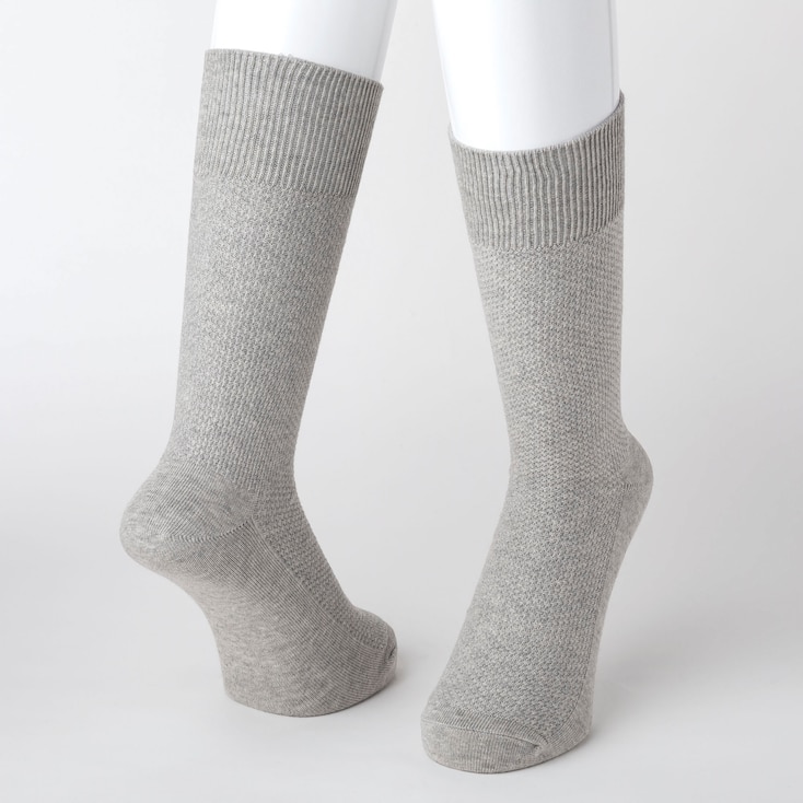 MEN SUPIMA® COTTON PIQUE SOCKS | UNIQLO US